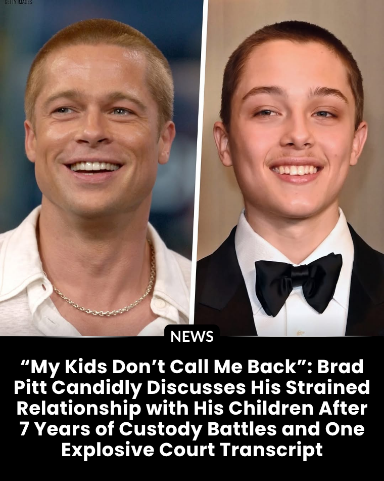 Brad Pitt Opens Up About Strained Relationship with His Children After Years of Custody Battles