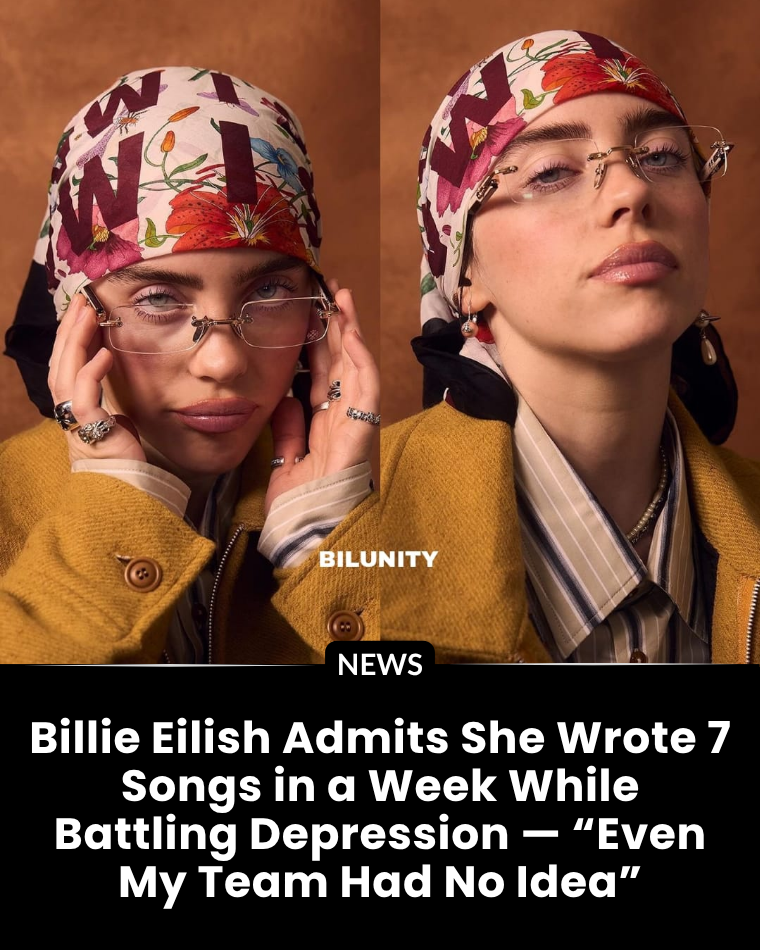 Billie Eilish Wrote 7 Songs in a Week While Battling Depression: “Even My Team Had No Idea”