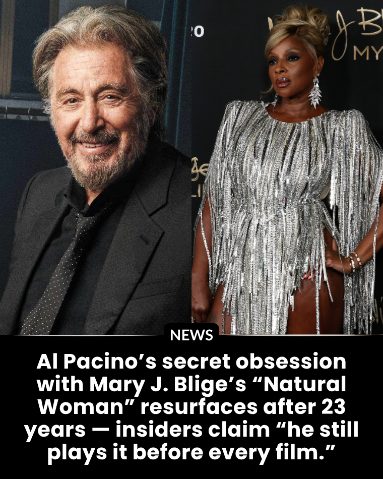Al Pacino’s Surprising Pre-Film Ritual: Mary J. Blige’s “Natural Woman”
