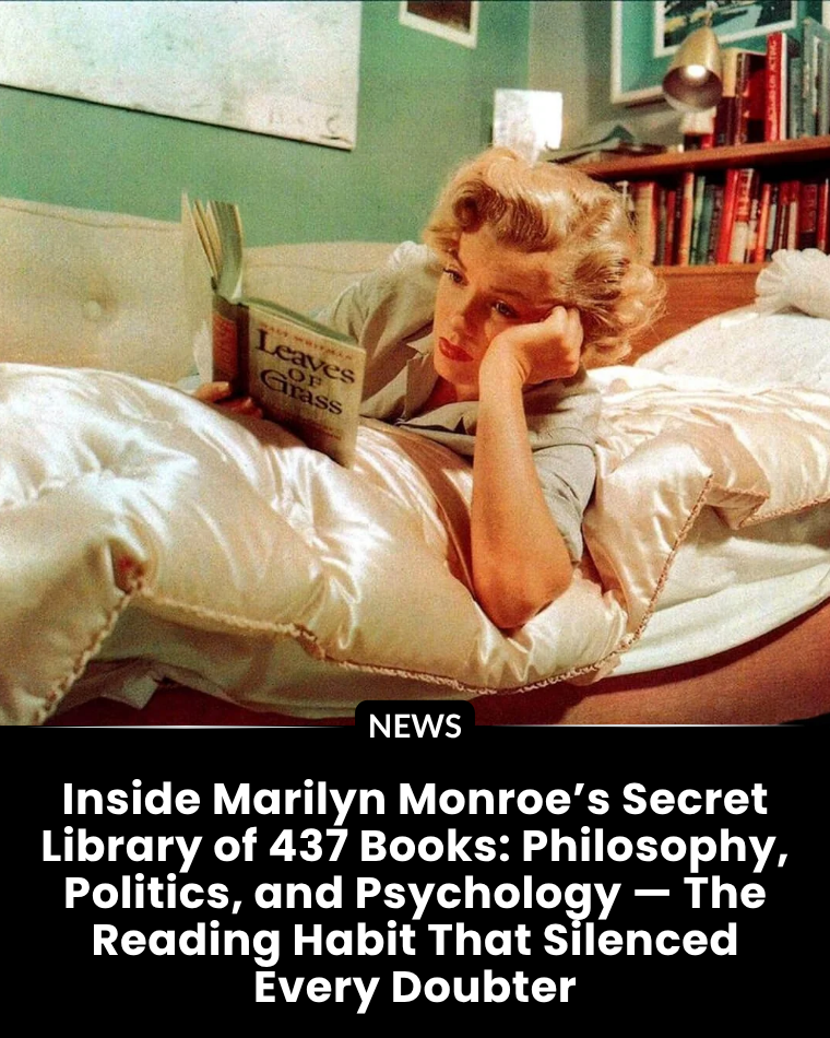 Inside Marilyn Monroe’s Secret Library of 437 Books: The Quiet Intellect Behind the Icon