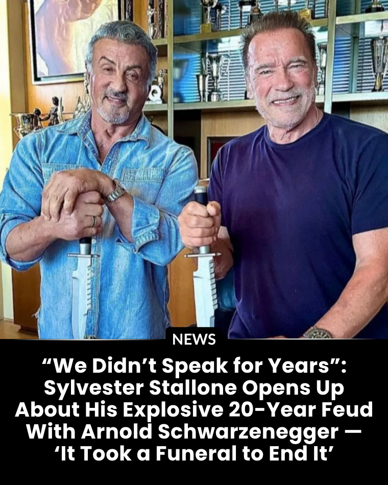 Sylvester Stallone Reflects on 20-Year Feud With Arnold Schwarzenegger: “It Took a Funeral to End It”
