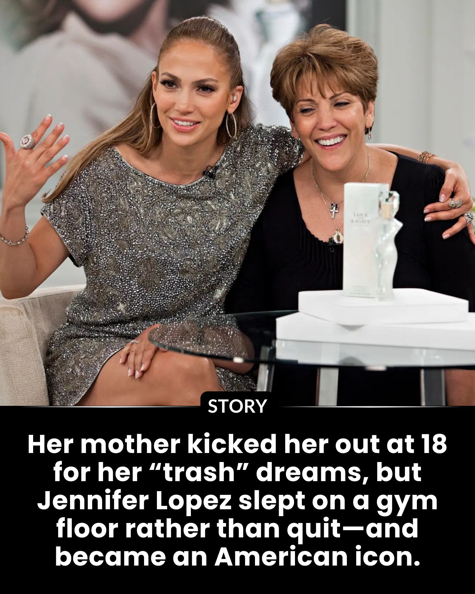 Her mother kicked her out at 18 for her “trash” dreams, but Jennifer Lopez slept on a gym floor rather than quit—and became an American icon.