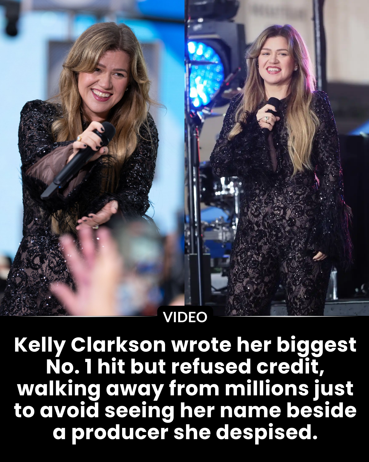 Kelly Clarkson wrote her biggest No. 1 hit but refused credit, walking away from millions just to avoid seeing her name beside a producer she despised.