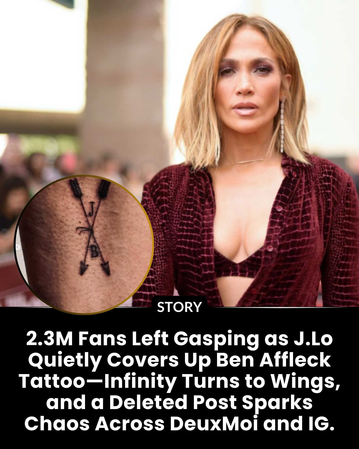 J.Lo’s Commitment Ink Covered: Hummingbird Replaces Ben Affleck’s Name