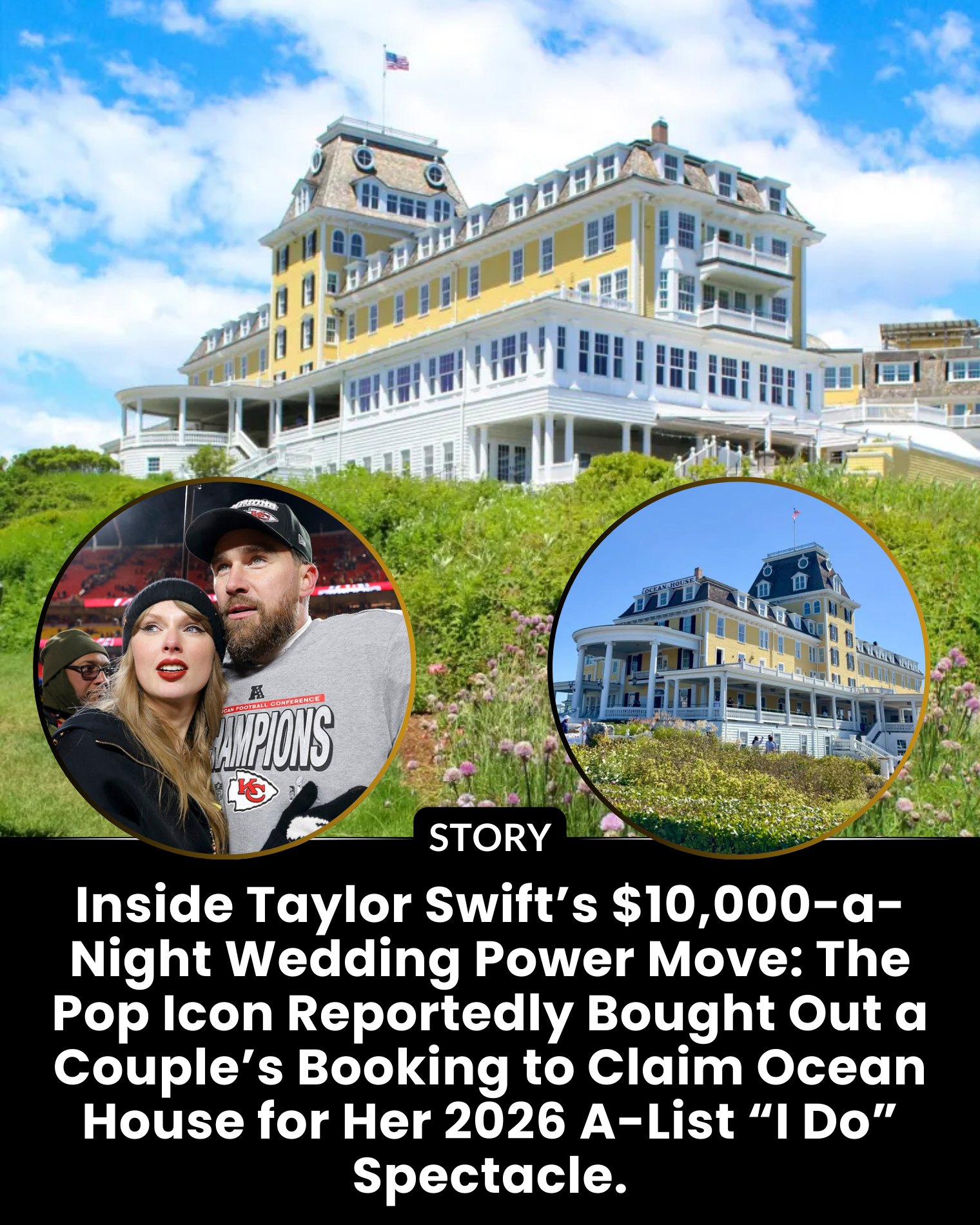 Inside Ocean House: The Ultra-Lux Rhode Island Resort Rumored for Taylor Swift and Travis Kelce’s Wedding