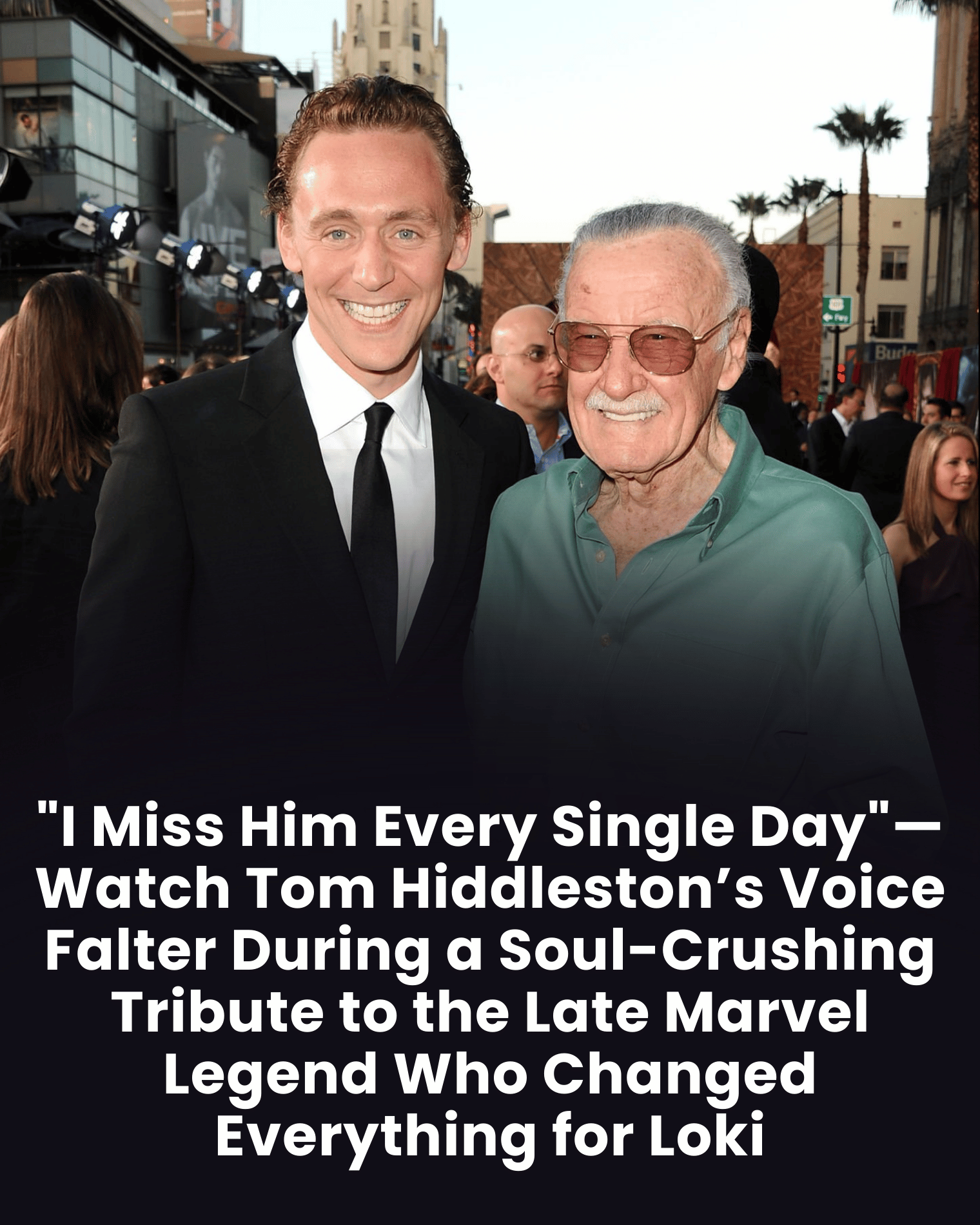 “I Miss Him Every Single Day”—Watch Tom Hiddleston’s Voice Falter During a Soul-Crushing Tribute to the Late Marvel Legend Who Changed Everything for Loki