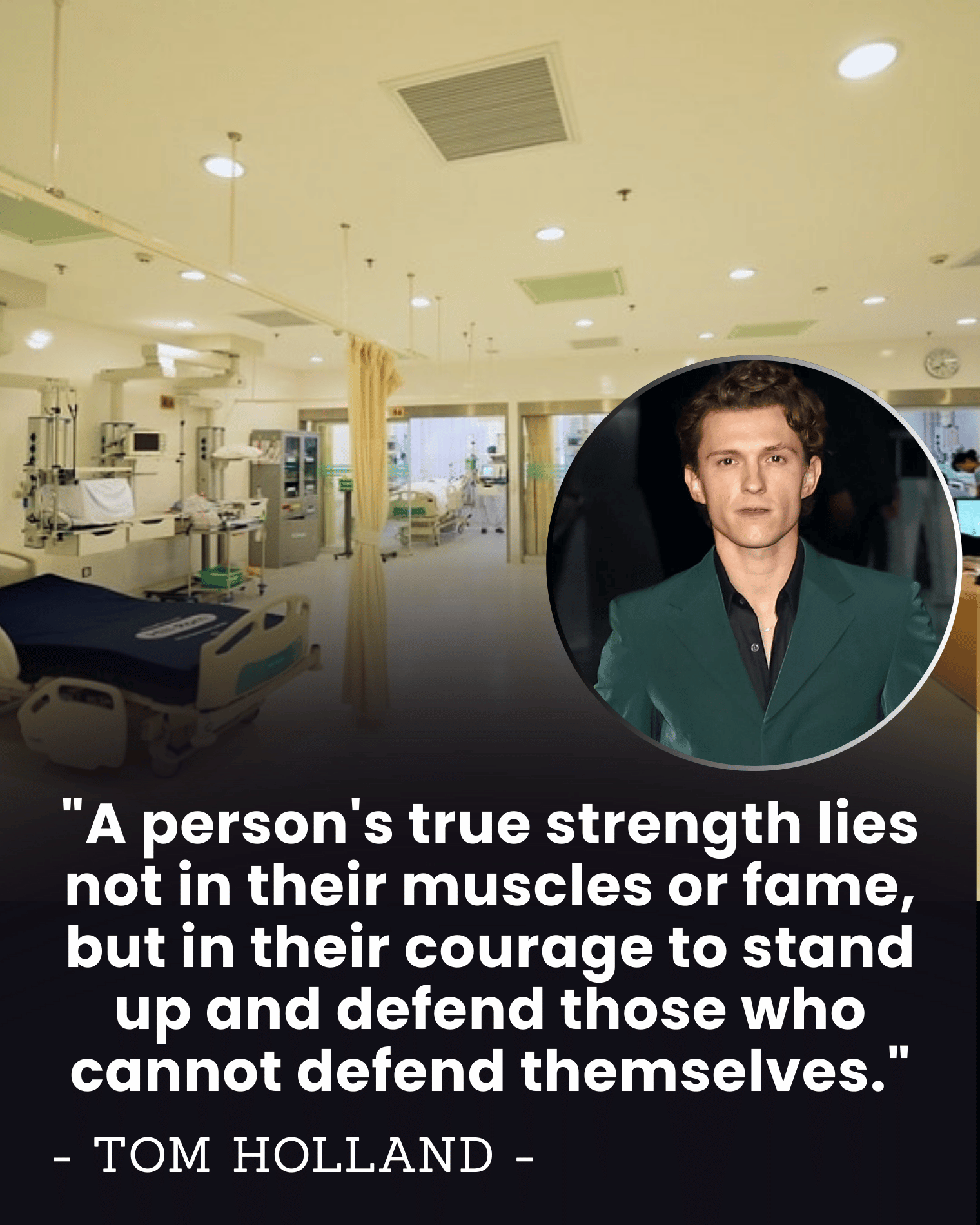 “‘We Are Failing These Kids’” — Tom Holland Explodes Over EB Funding Crisis as Thousands of Children Suffer Daily From the World’s Most Painful Skin Disease.