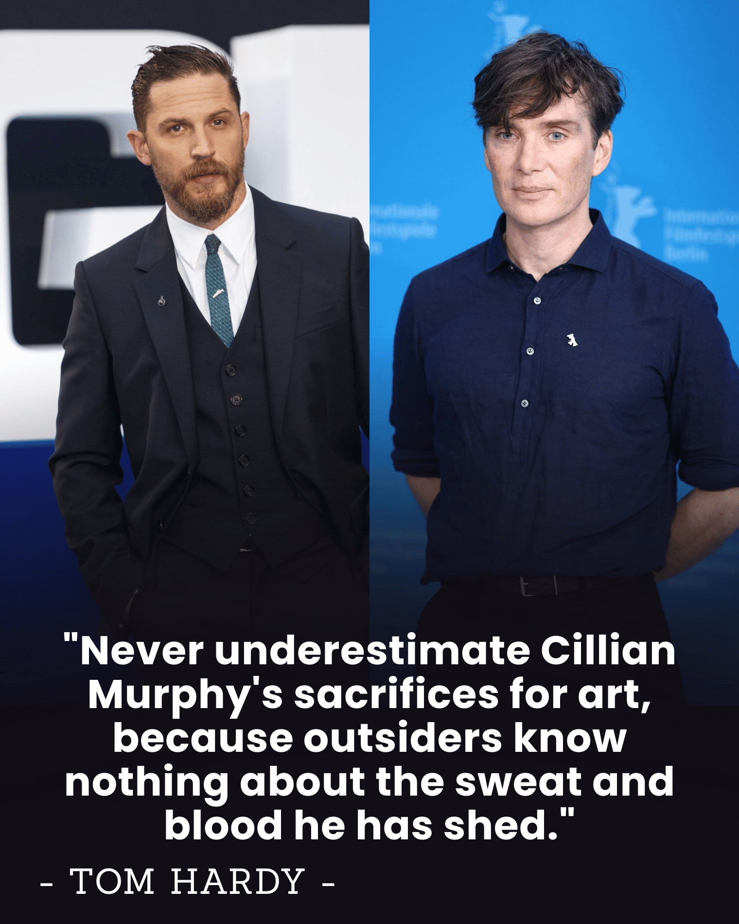 “Never Underestimate Him” — Tom Hardy’s Fierce Words Reveal the Brutal Sacrifices Cillian Murphy Made for Peaky Blinders.