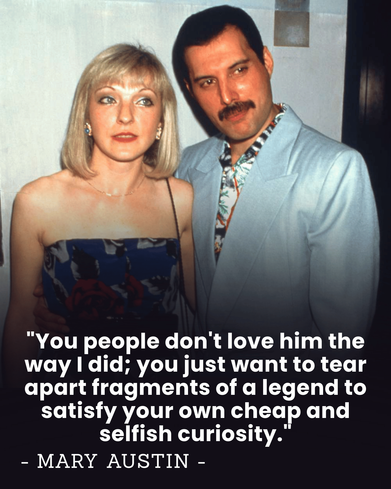 “1 Final Promise, 30+ Years of Silence” — Freddie Mercury’s ‘Wife’ Mary Austin Hid His Ashes After 1991 Death as Fans and Media Closed In.