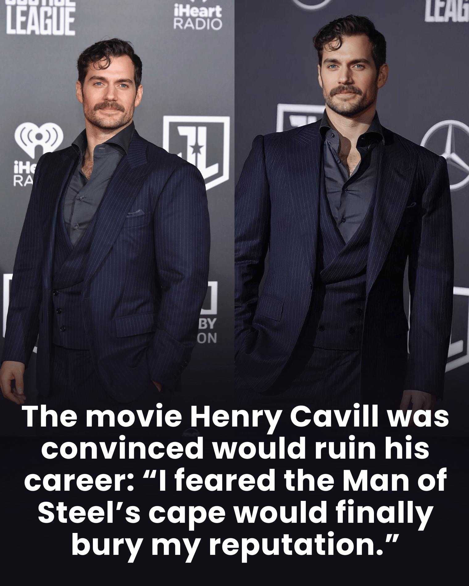 The movie Henry Cavill was convinced would ruin his career: “I feared the Man of Steel’s cape would finally bury my reputation.”