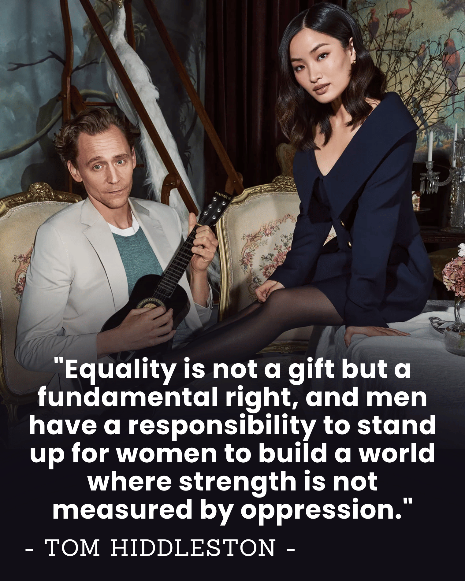 “Equality Is Not a Gift” — The One Line From Tom Hiddleston’s HeForShe Stand That Sparked a Global Reckoning on Masculinity and Power.