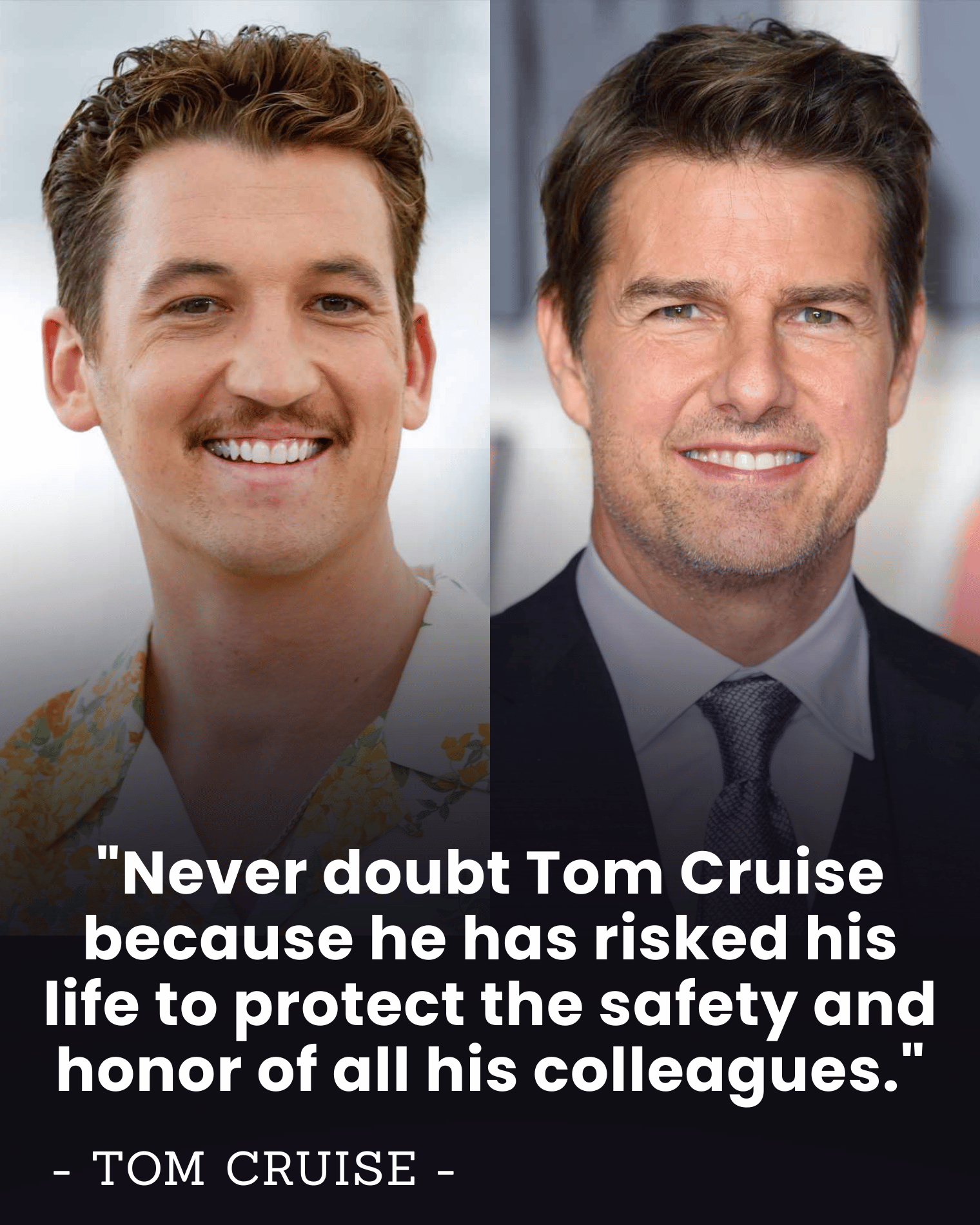 “I Saw Him Risk His Life” — Miles Teller Shocks Critics With Explosive Defense of Tom Cruise’s Real Flight Training and the Silent Sacrifice Behind It.