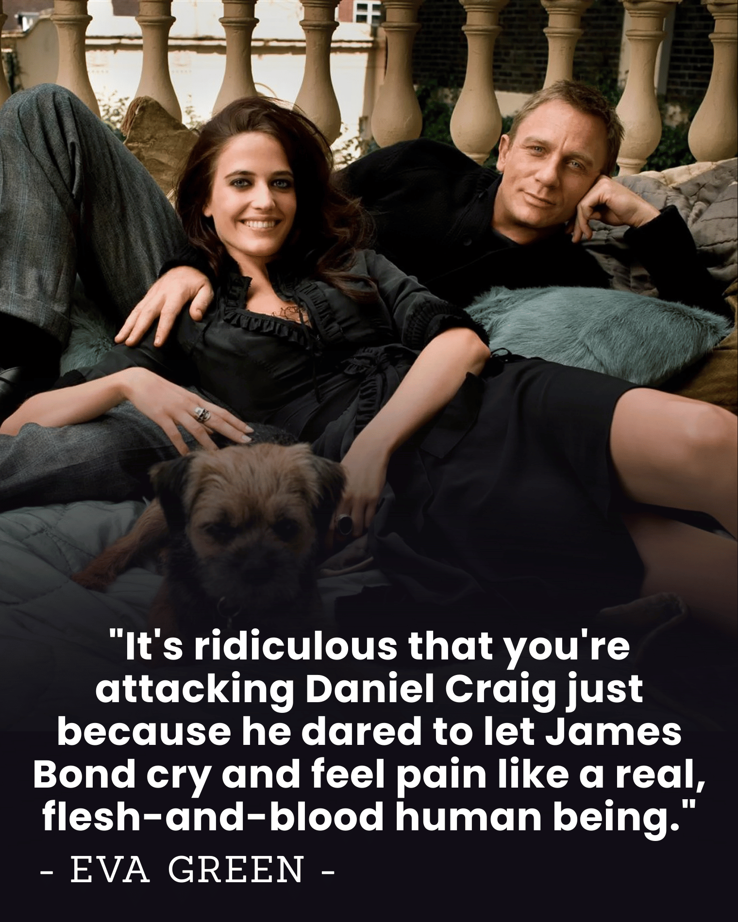 “50 Years Broken in One Film!” — Eva Green Explodes as Daniel Craig Faces Furious Backlash Over Crying Bond in No Time To Die.