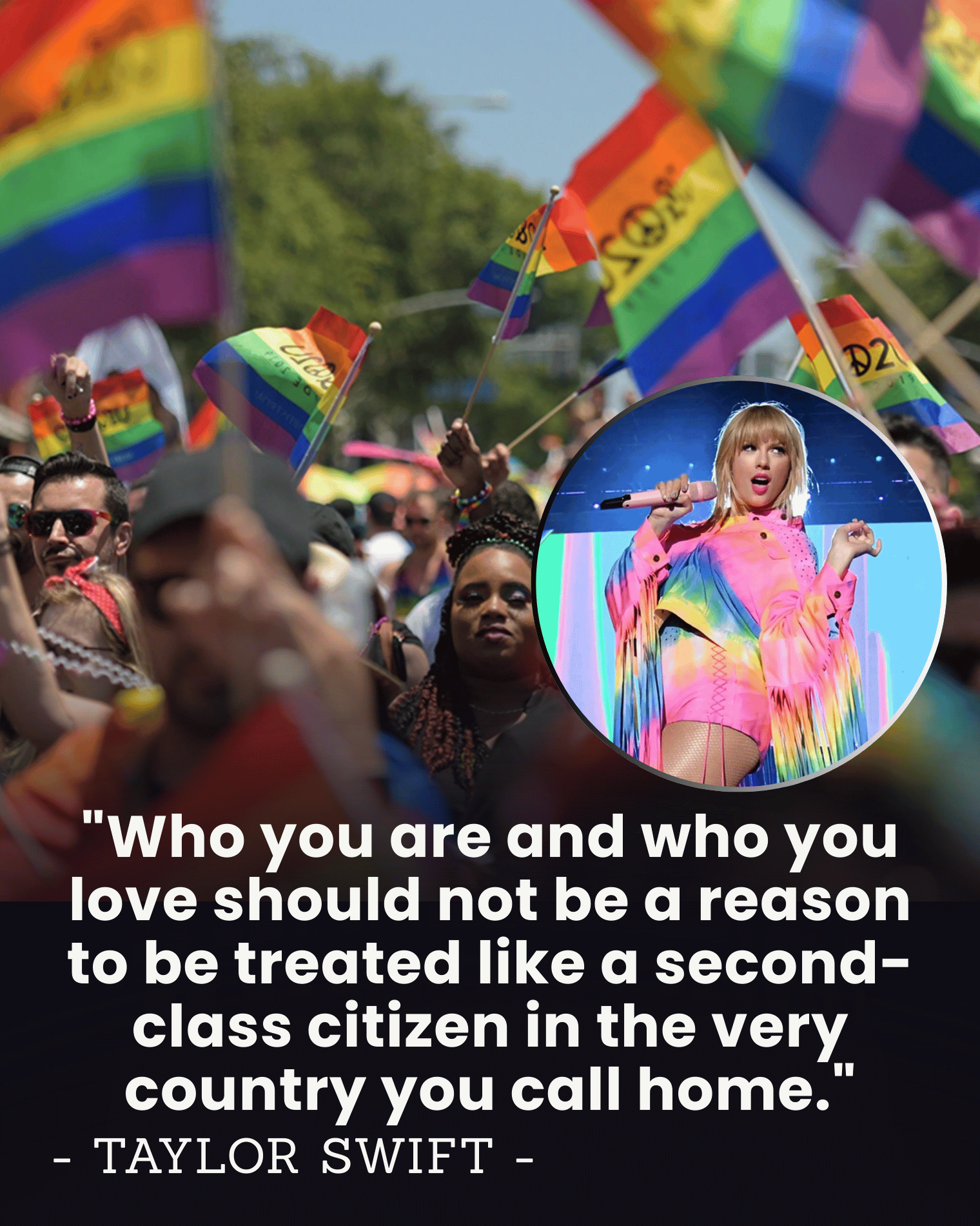 “500,000 Signatures. One Pop Star. Zero Silence.” — Taylor Swift Goes to War for the Equality Act After LGBTQ+ Rights Hit a Breaking Point.