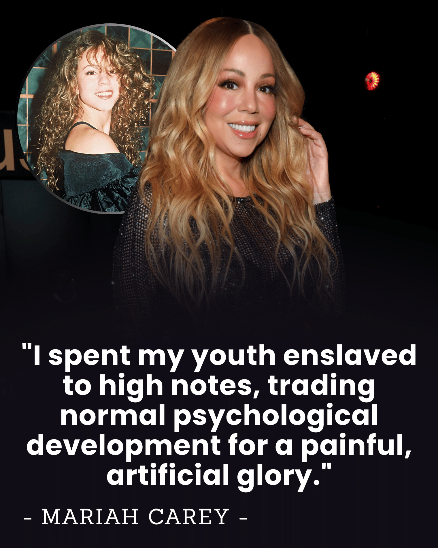 “I Was a Slave to High Notes” — Mariah Carey’s Shocking Confession After 30 Years of Fame: How Family Turned Her Into a “Living ATM”.