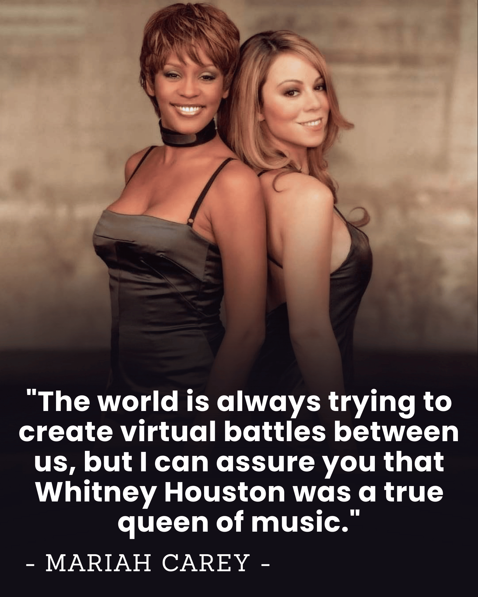 “The Media Tried for YEARS to Pit Them Against Each Other” — Mariah Carey Finally Breaks Silence on Whitney Houston, Shutting Down a 20-Year Rivalry Lie.