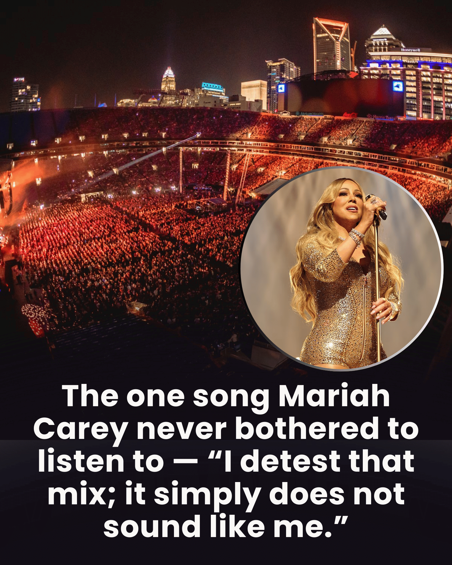 The one song Mariah Carey never bothered to listen to — “I detest that mix; it simply does not sound like me.”