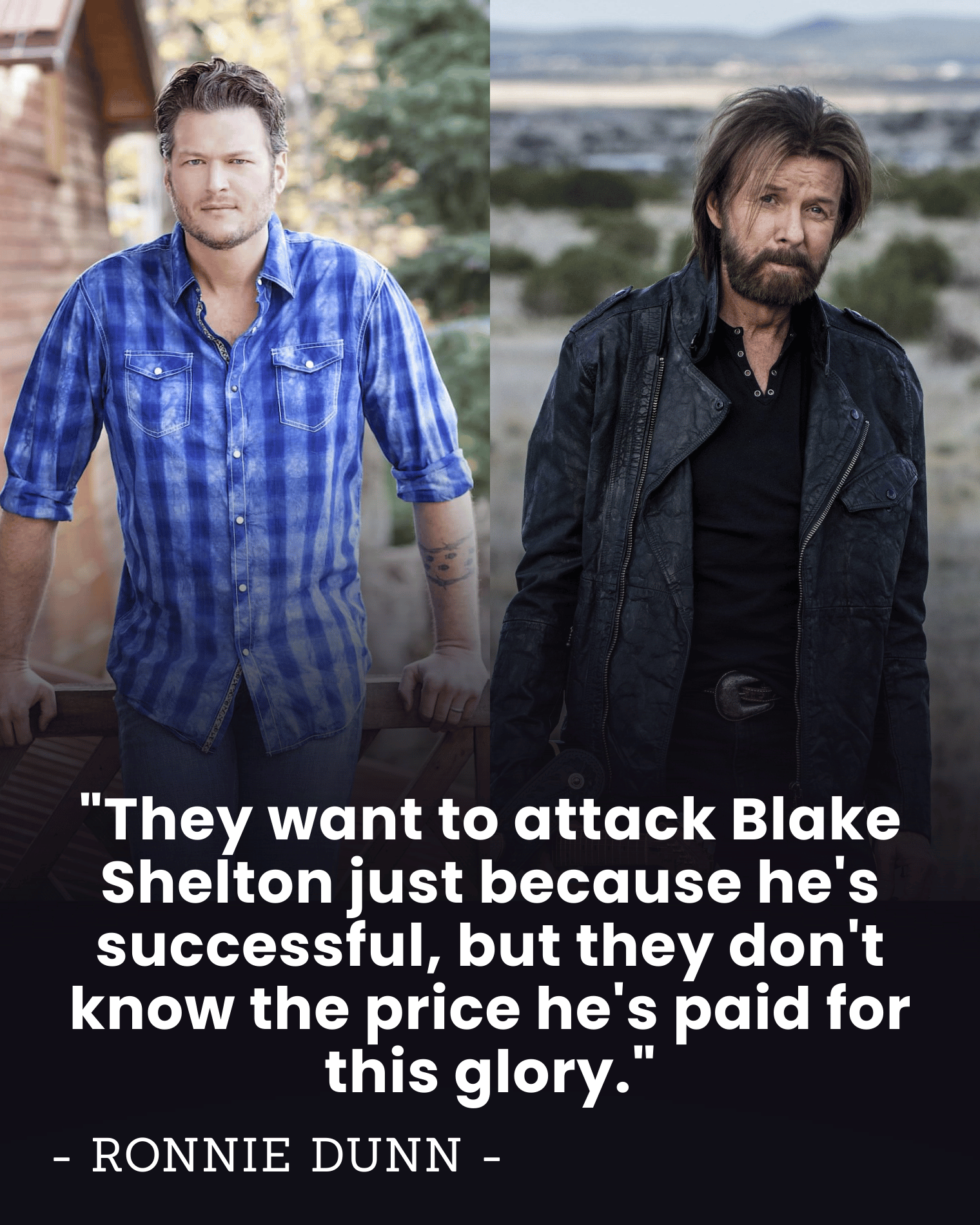 “They Don’t Know the Price He Paid!” — Ronnie Dunn SLAMS Blake Shelton Critics After ‘Minimum Wage’ Backlash Sparks Nationwide Outrage.
