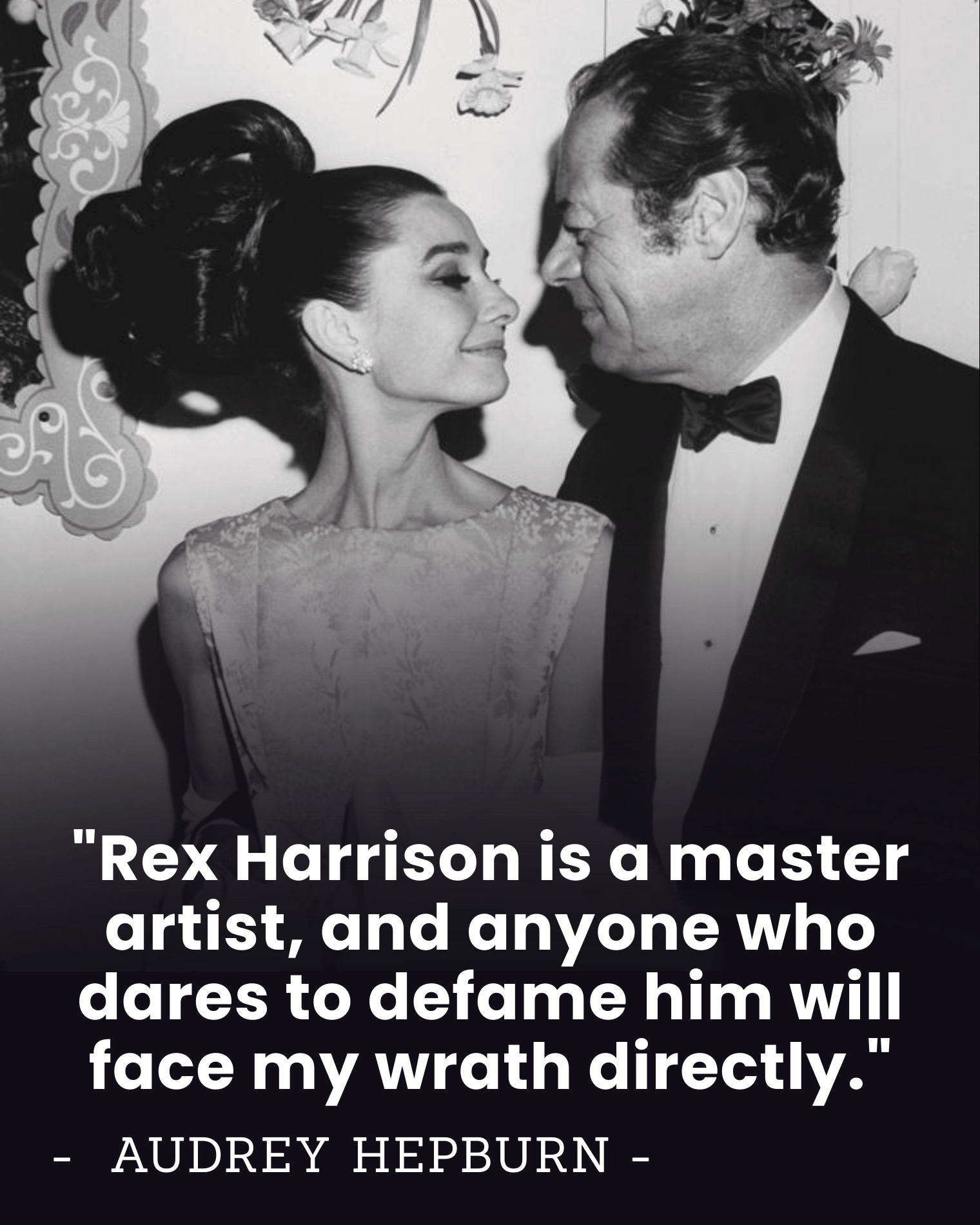 “I Will Destroy Anyone Who Attacks Him” — Audrey Hepburn’s Explosive Defense of Rex Harrison Amid My Fair Lady Backlash That Silenced Critics Overnight.