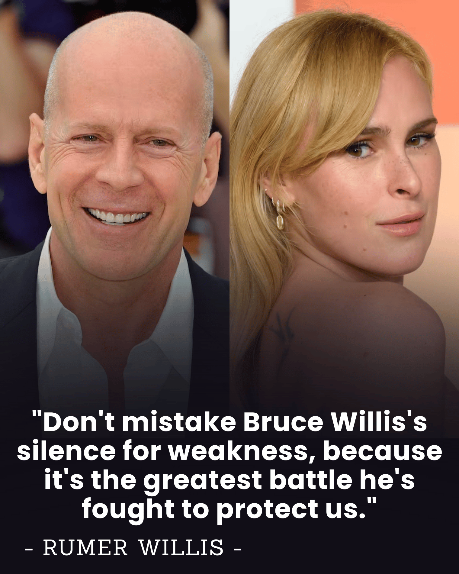 “Don’t Call Him an ‘Empty Shell’!” — Bruce Willis’ Daughter Shuts Down Reporter After 1 Cruel Question, Reveals the Powerful Moment That Left Millions in Tears.