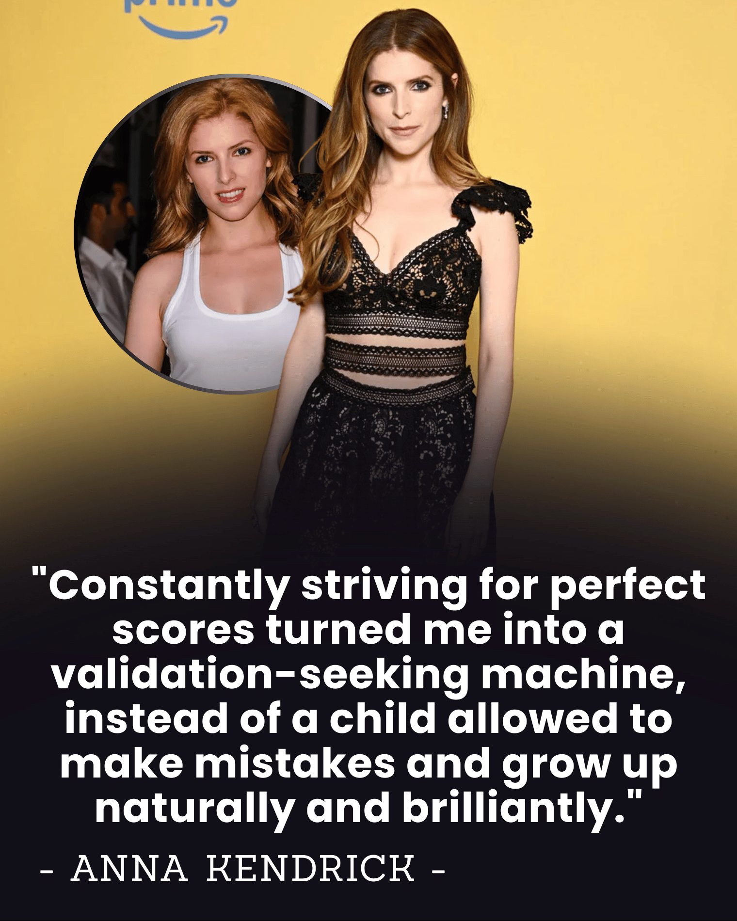 “School Nearly Broke Me” Anna Kendrick’s Shocking Confession: How an Obsession With A+ Grades Turned Childhood Into Fear — And Why She Regrets It Now.
