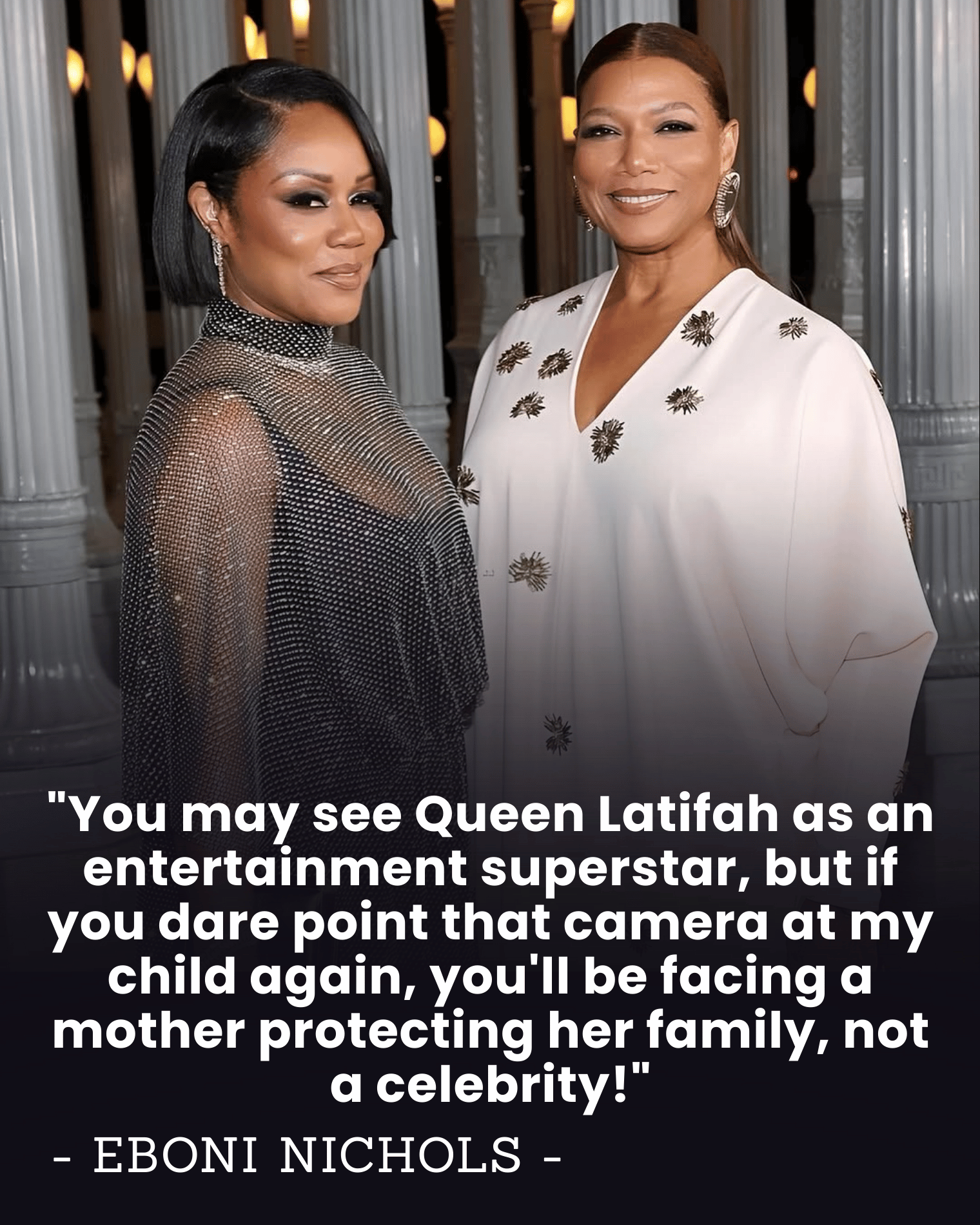 “Back Off My Child!” — Queen Latifah’s Partner Explodes After Paparazzi Circle Her Son in Private Park, 1 Afternoon That Turned Into a Privacy War.