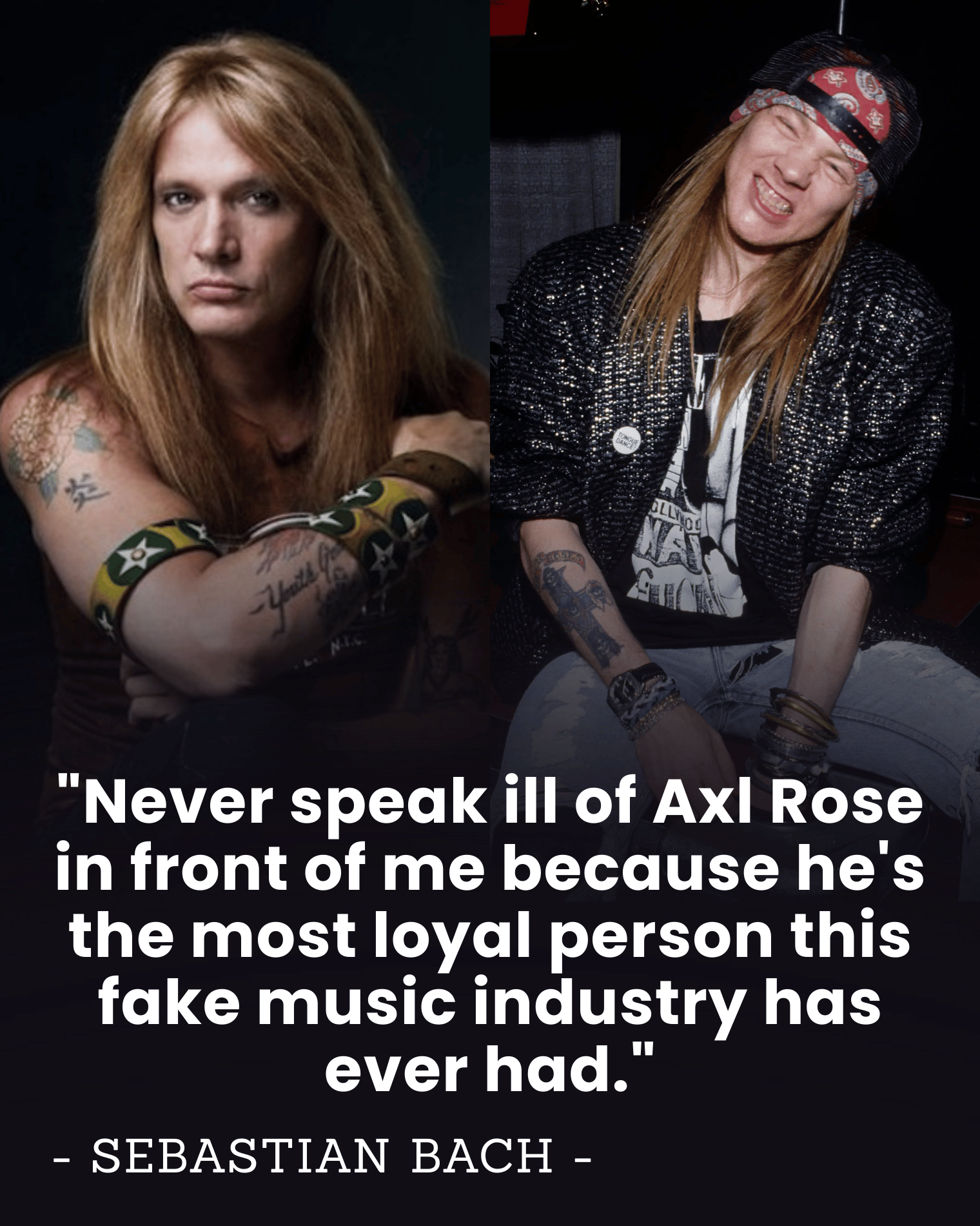 “2006 Rock Night Chaos!” — Sebastian Bach Explodes Backstage, Nearly Fights Reporter While Defending Axl Rose’s Mysterious No-Show.