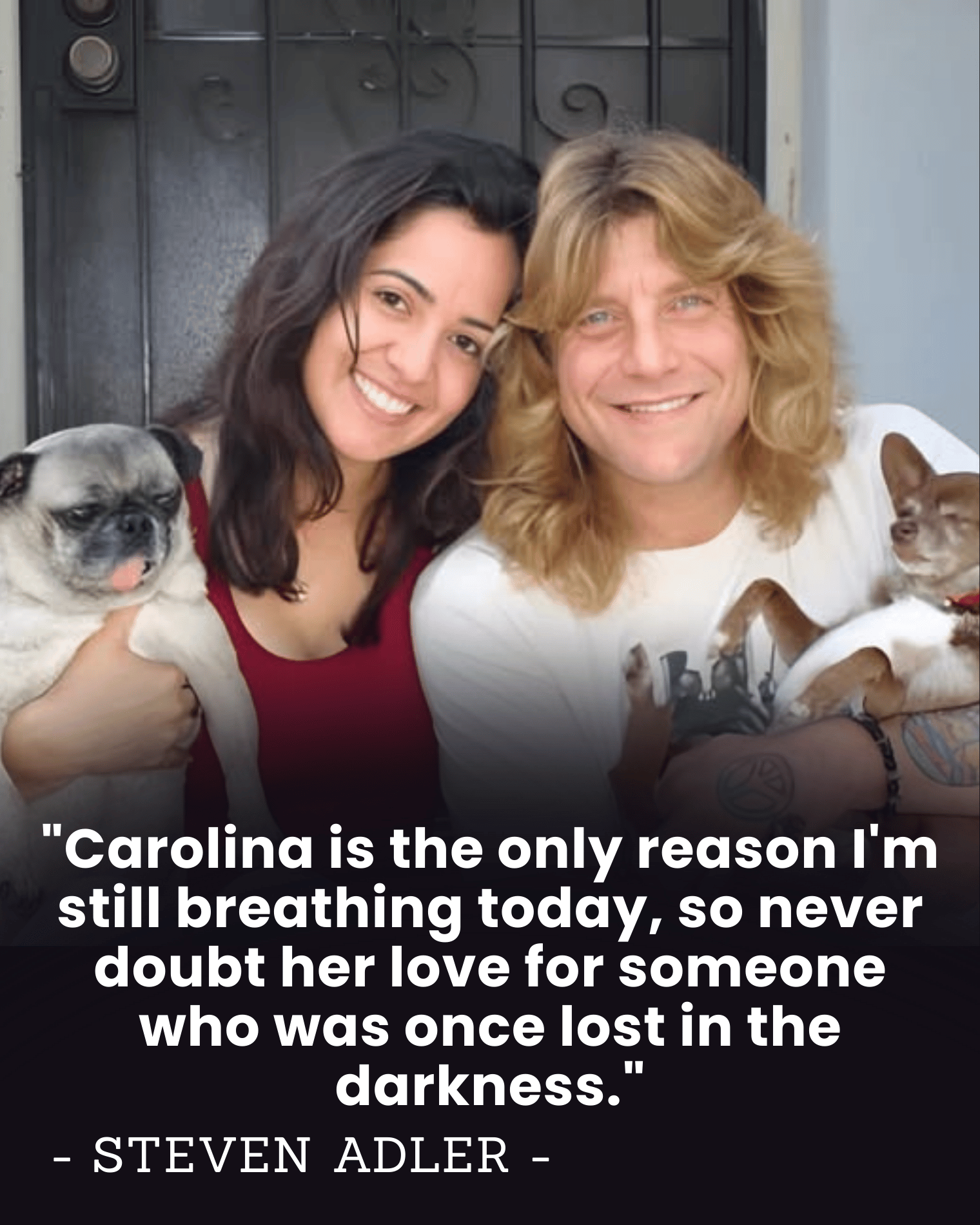 “I’d Be Dead Without Her”: Steven Adler Slams Gold-Digger Claims in Explosive Speech, Credit­ing Wife for Saving Him Through Near-Death Crises.