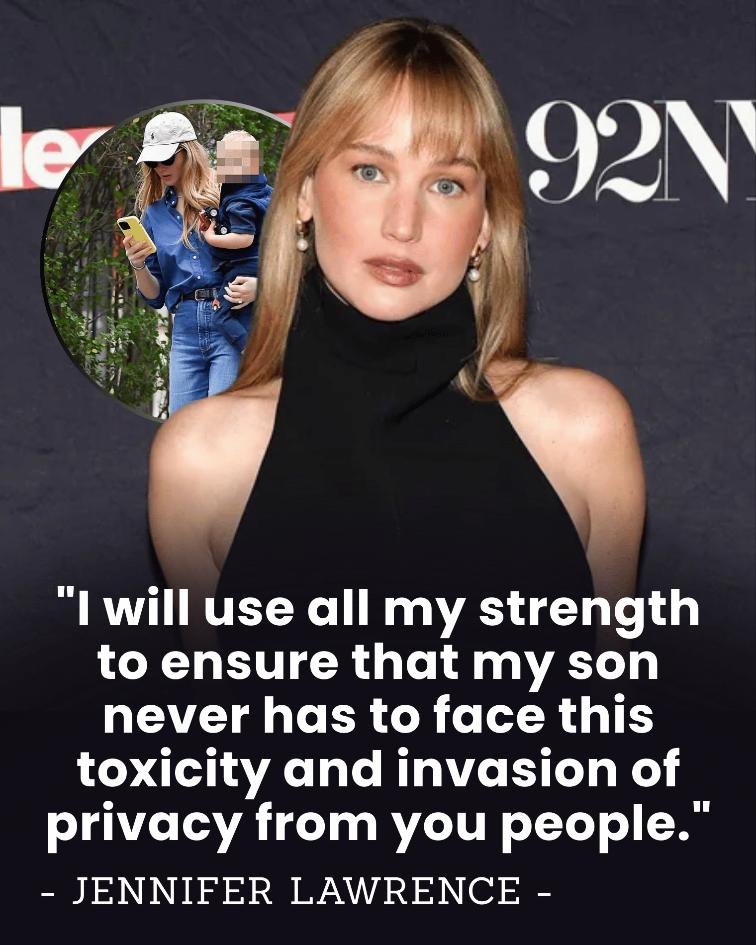 “I’ll Use All My Strength” — Jennifer Lawrence Declares WAR on Paparazzi After 1 Line Is Crossed, Vowing Zero Tolerance to Protect Son Cy