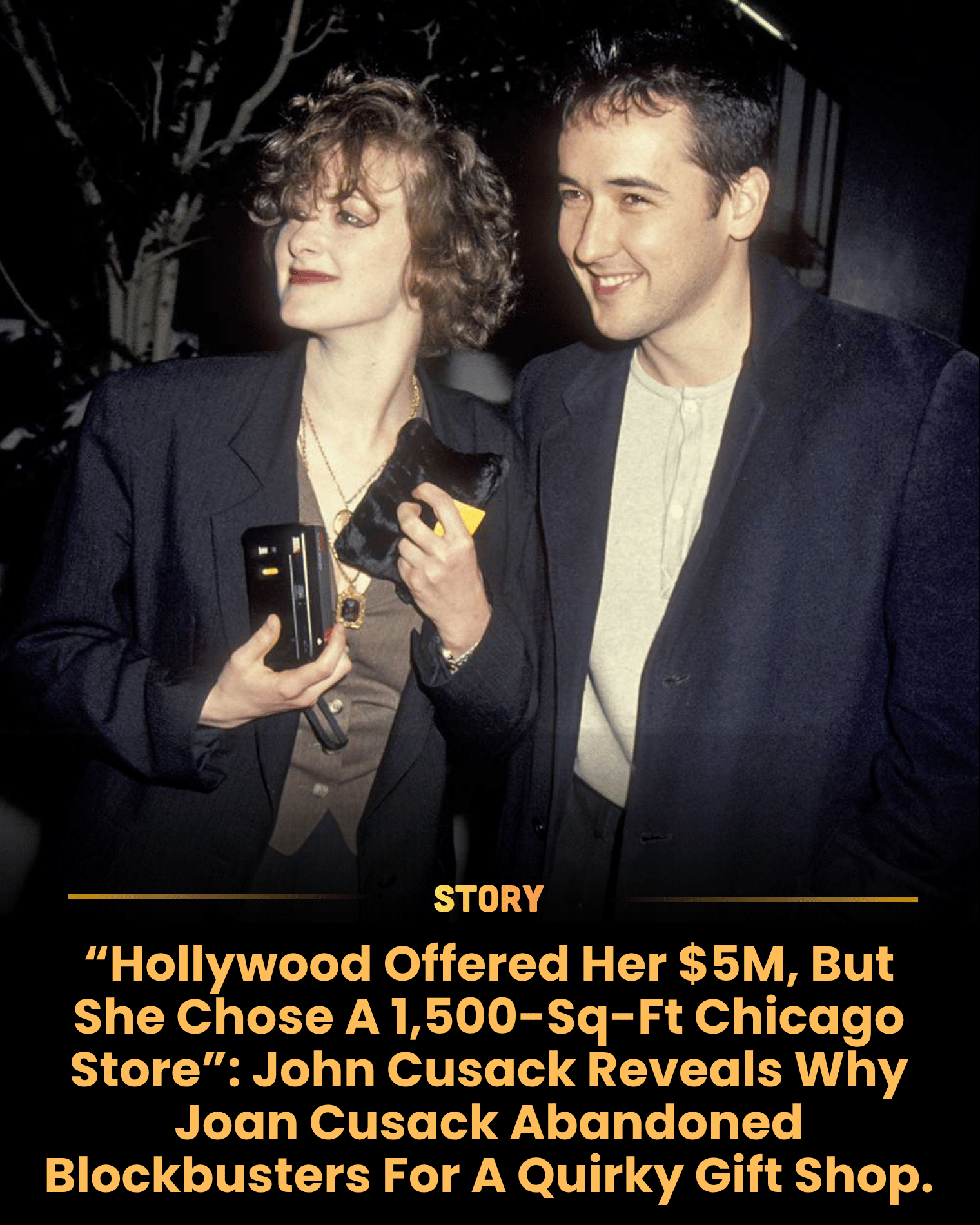 “Hollywood Offered Her $5M, But She Chose A 1,500-Sq-Ft Chicago Store”: John Cusack Reveals Why Joan Cusack Abandoned Blockbusters For A Quirky Gift Shop.