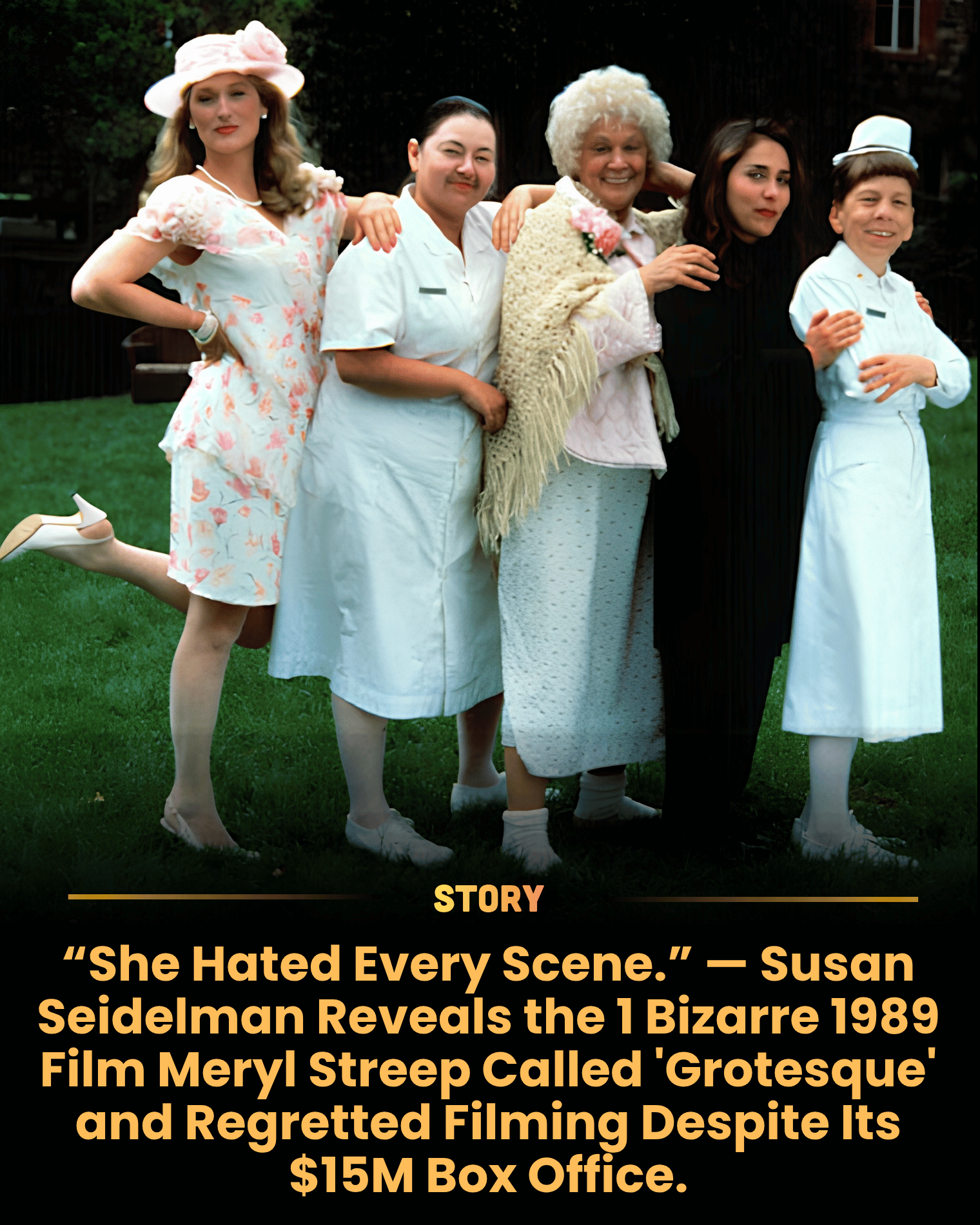 “She Hated Every Scene.” — Susan Seidelman Reveals the 1 Bizarre 1989 Film Meryl Streep Called ‘Grotesque’ and Regretted Filming Despite Its $15M Box Office.