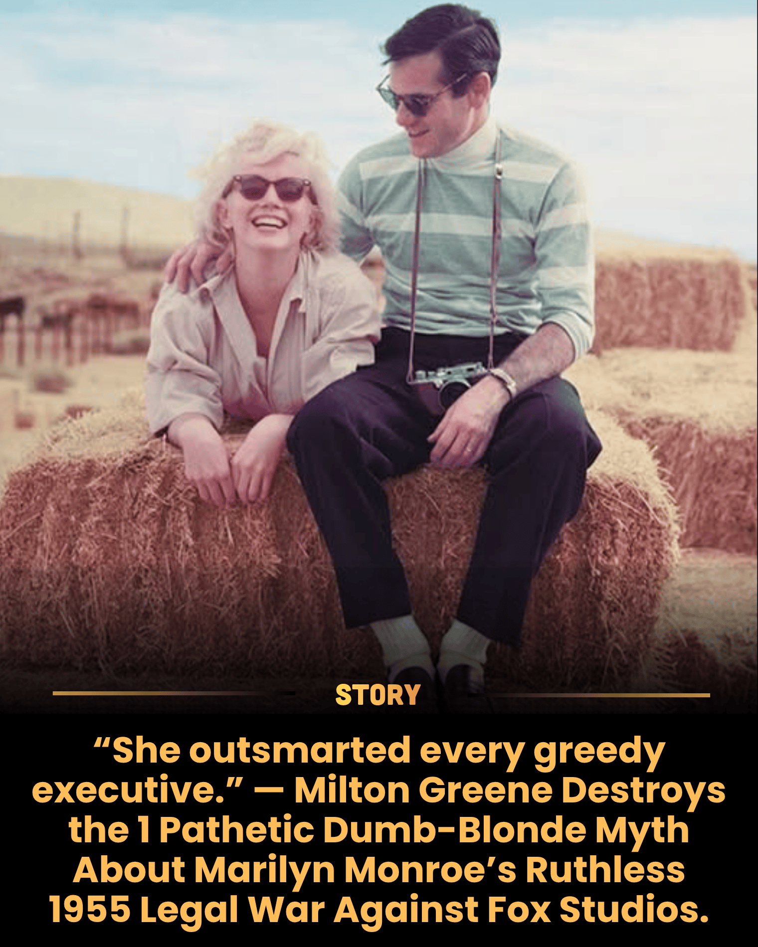 “She outsmarted every greedy executive.” — Milton Greene Destroys the 1 Pathetic Dumb-Blonde Myth About Marilyn Monroe’s Ruthless 1955 Legal War Against Fox Studios.