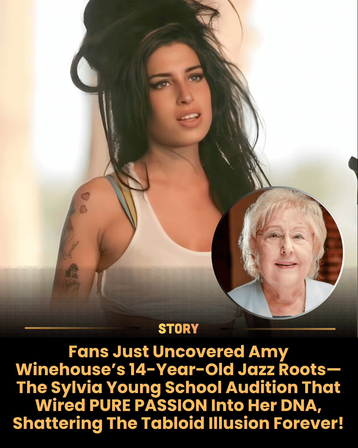 Fans Just Uncovered Amy Winehouse’s 14-Year-Old Jazz Roots—The Sylvia Young School Audition That Wired PURE PASSION Into Her DNA, Shattering The Tabloid Illusion Forever!