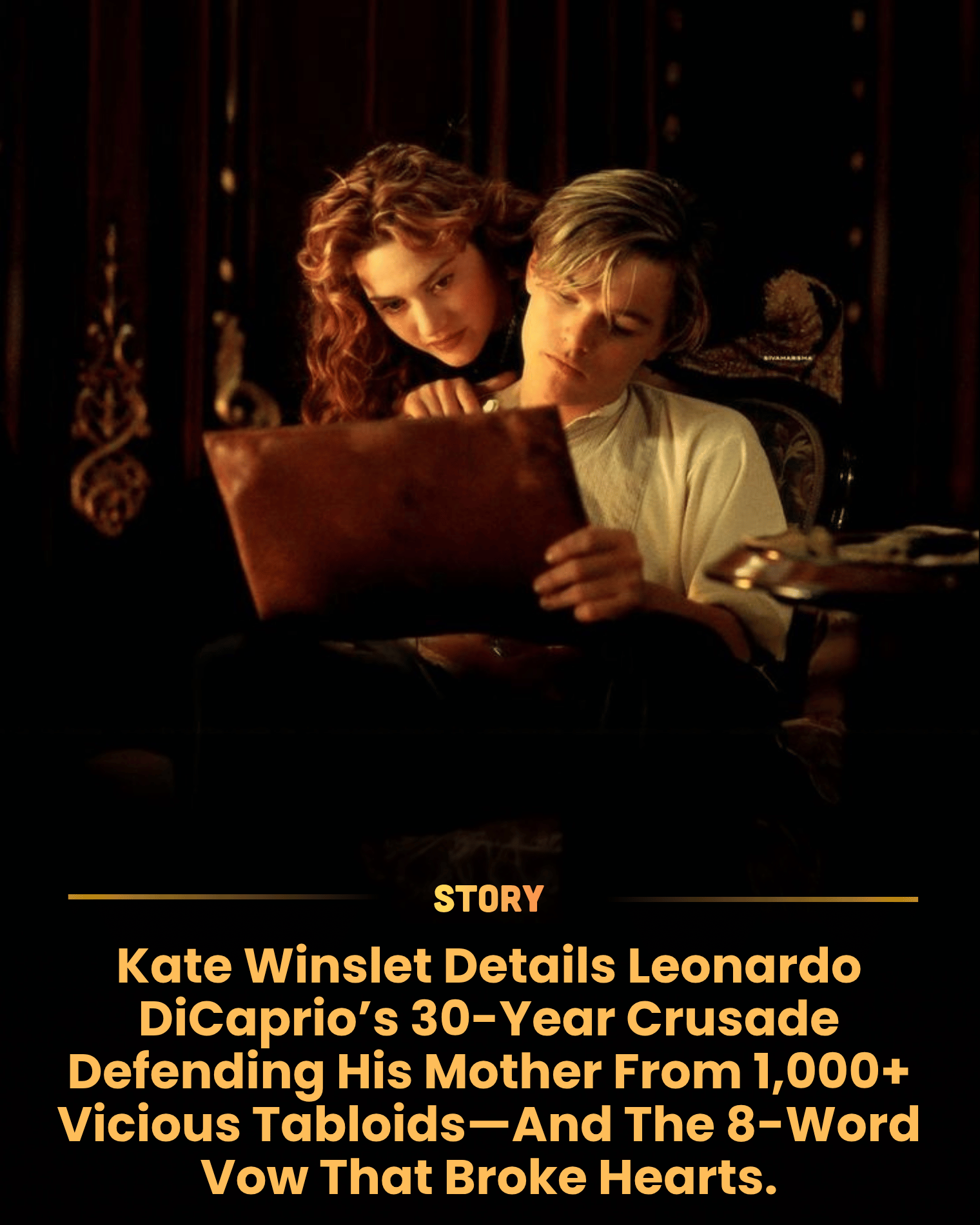 Kate Winslet Details Leonardo DiCaprio’s 30-Year Crusade Defending His Mother From 1,000+ Vicious Tabloids—And The 8-Word Vow That Broke Hearts.
