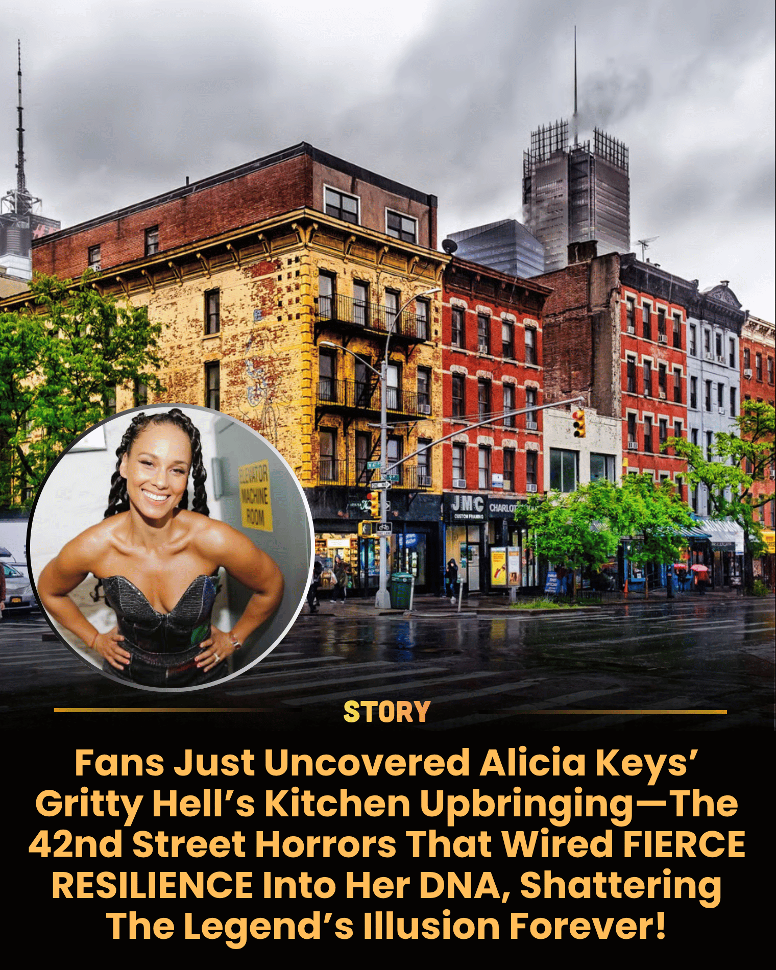 Fans Just Uncovered Alicia Keys’ Gritty Hell’s Kitchen Upbringing—The 42nd Street Horrors That Wired FIERCE RESILIENCE Into Her DNA, Shattering The Legend’s Illusion Forever!