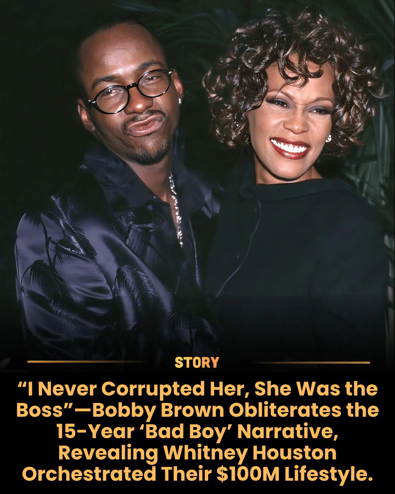 “I Never Corrupted Her, She Was the Boss”—Bobby Brown Obliterates the 15-Year ‘Bad Boy’ Narrative, Revealing Whitney Houston Orchestrated Their $100M Lifestyle.