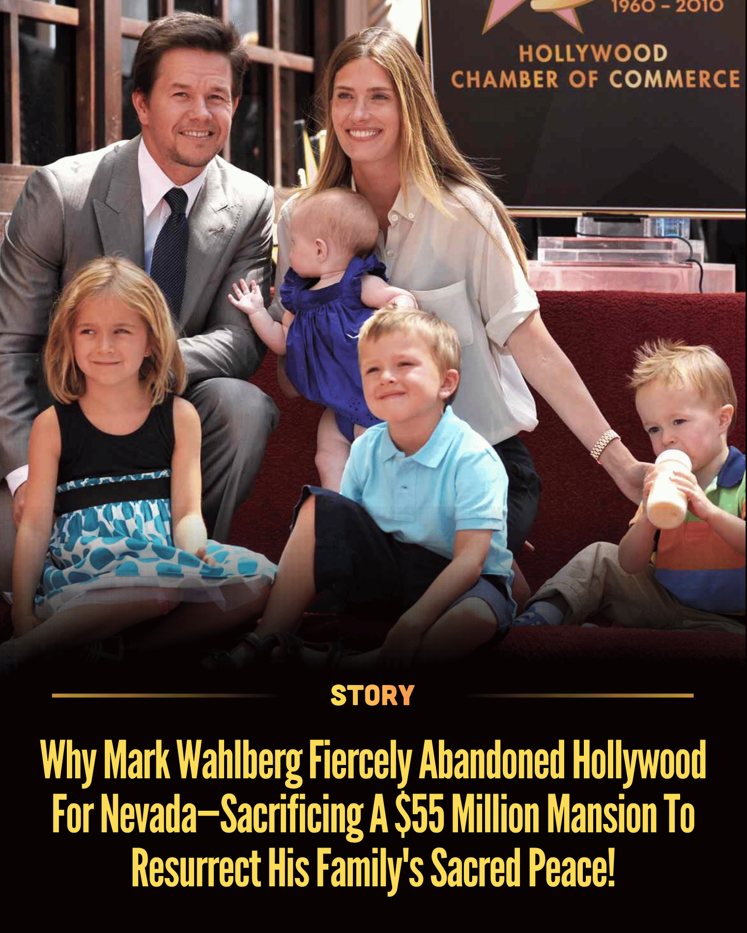 Why Mark Wahlberg Fiercely Abandoned Hollywood For Nevada—Sacrificing A $55 Million Mansion To Resurrect His Family’s Sacred Peace!