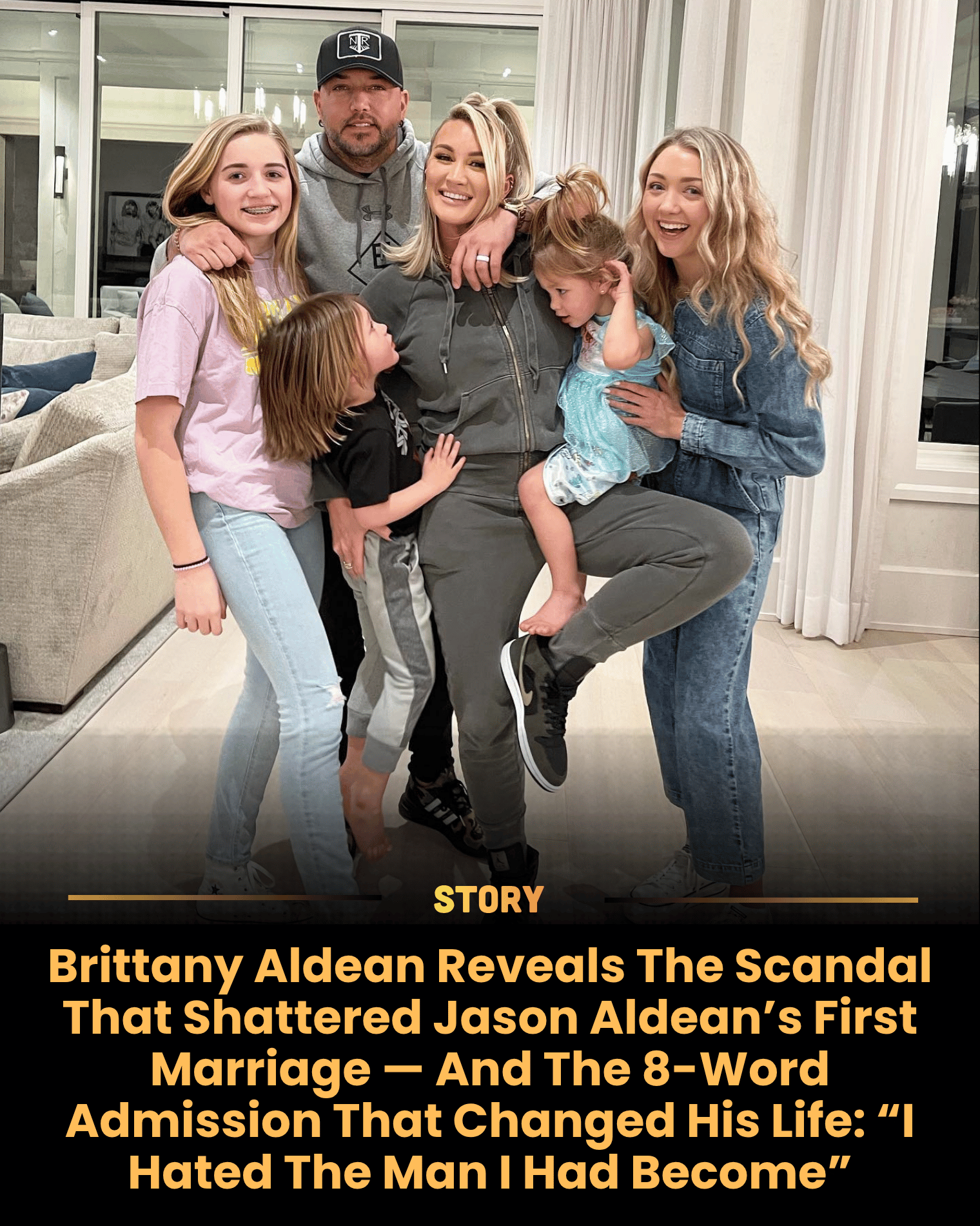 Brittany Aldean Reveals The Scandal That Shattered Jason Aldean’s First Marriage — And The 8-Word Admission That Changed His Life: “I Hated The Man I Had Become”