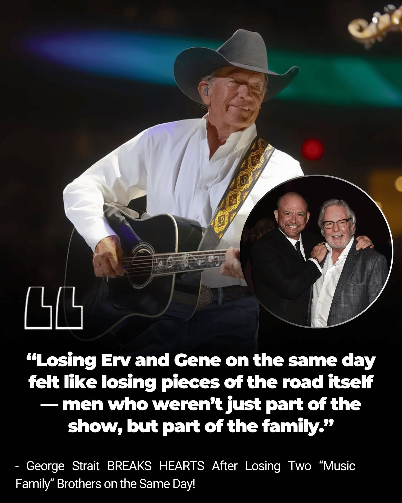 George Strait BREAKS HEARTS After Losing Two “Music Family” Brothers on the Same Day!