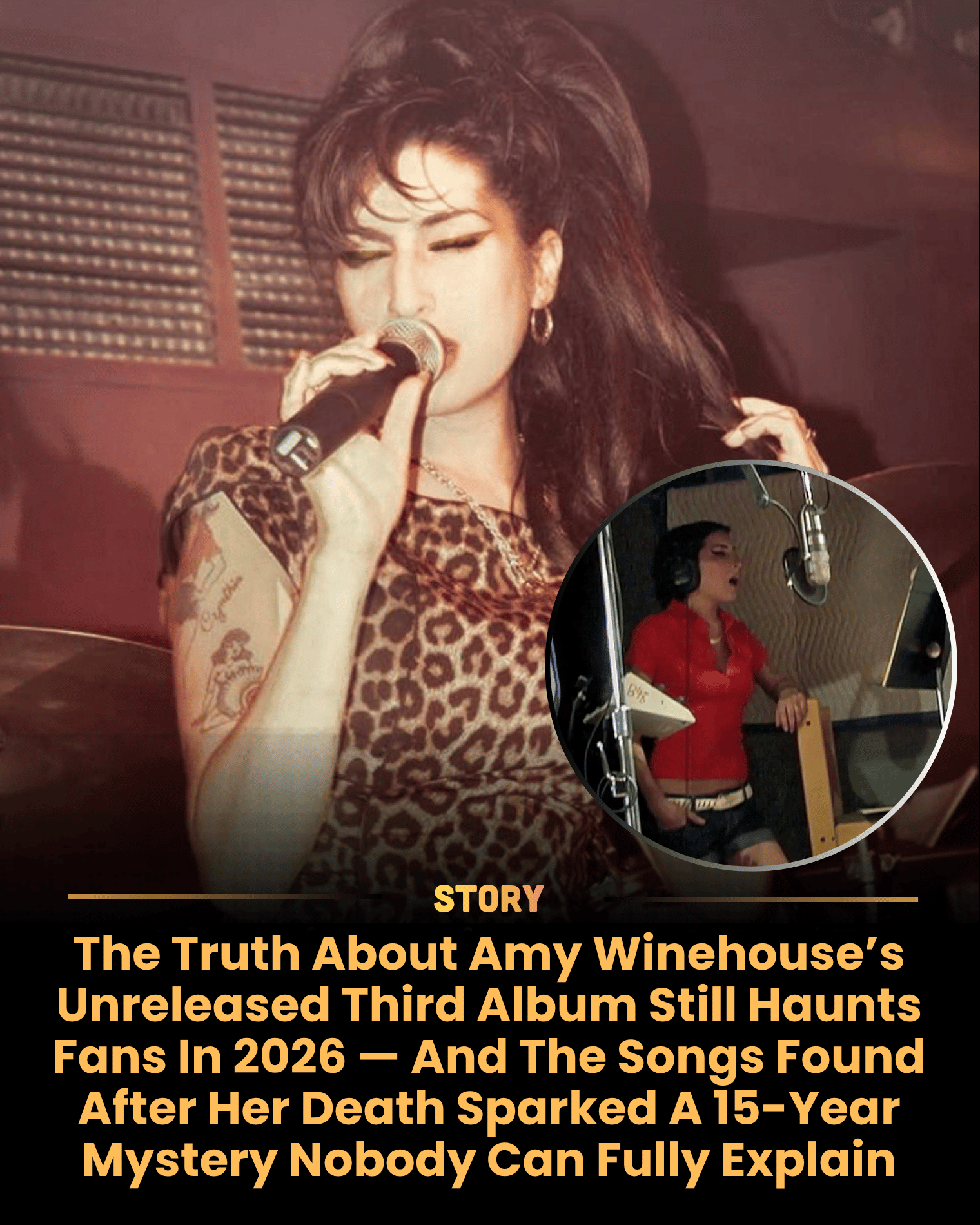 The Truth About Amy Winehouse’s Unreleased Third Album Still Haunts Fans In 2026 — And The Songs Found After Her Death Sparked A 15-Year Mystery Nobody Can Fully Explain