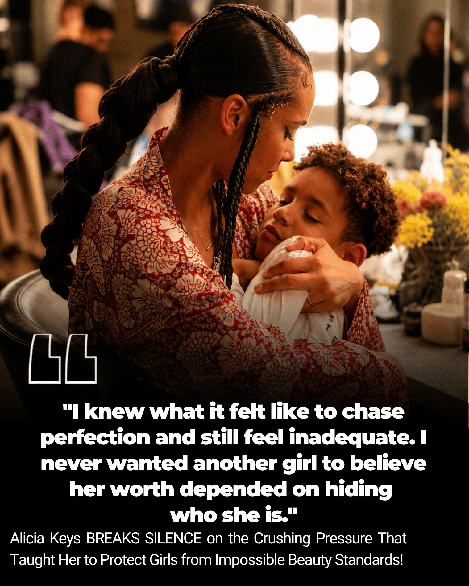 Alicia Keys BREAKS SILENCE on the Crushing Pressure That Taught Her to Protect Girls from Impossible Beauty Standards!