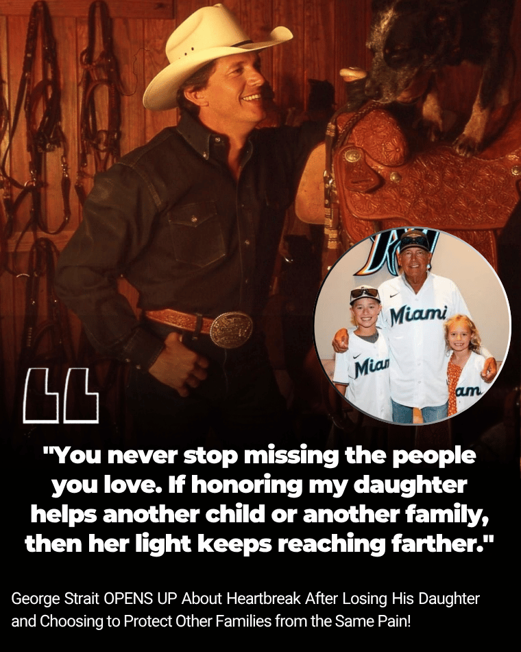 George Strait OPENS UP About Heartbreak After Losing His Daughter and Choosing to Protect Other Families from the Same Pain!