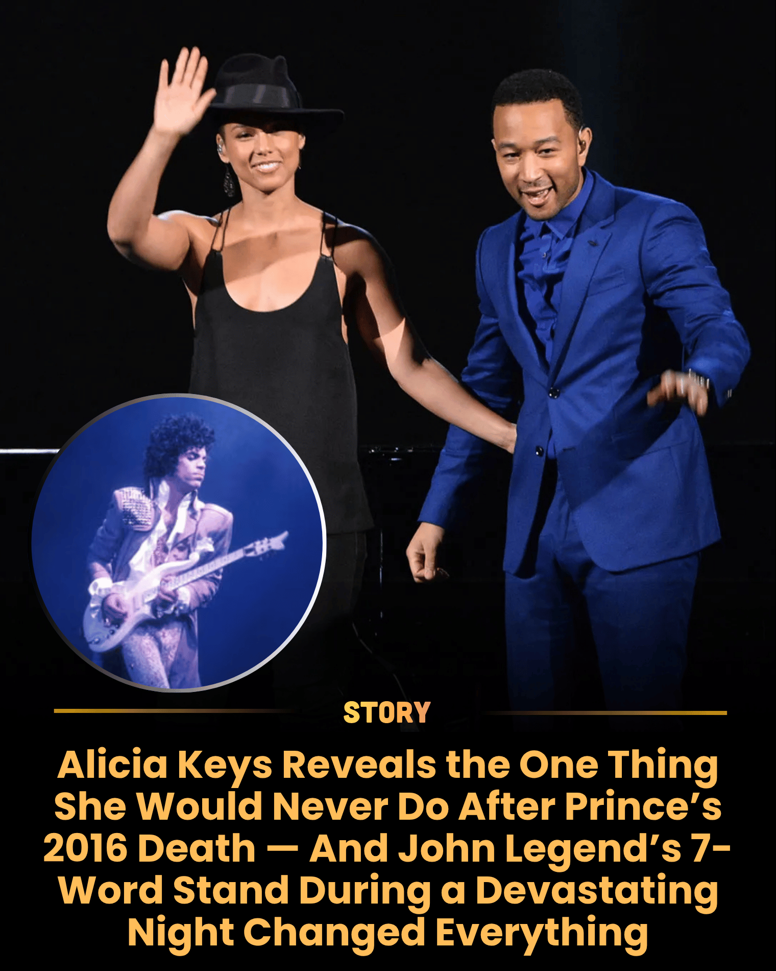 Alicia Keys Reveals the One Thing She Would Never Do After Prince’s 2016 Death — And John Legend’s 7-Word Stand During a Devastating Night Changed Everything