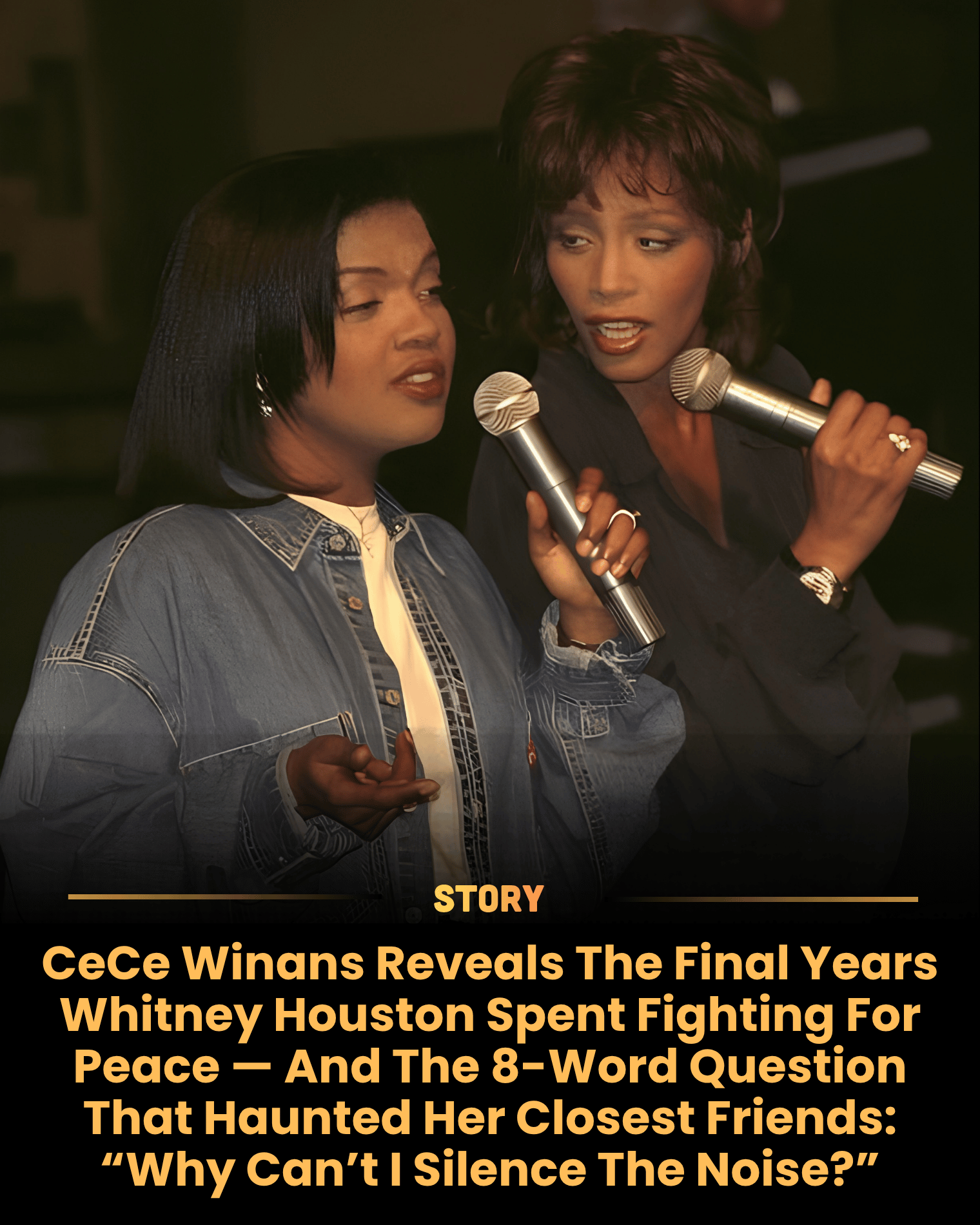CeCe Winans Reveals The Final Years Whitney Houston Spent Fighting For Peace — And The 8-Word Question That Haunted Her Closest Friends: “Why Can’t I Silence The Noise?”