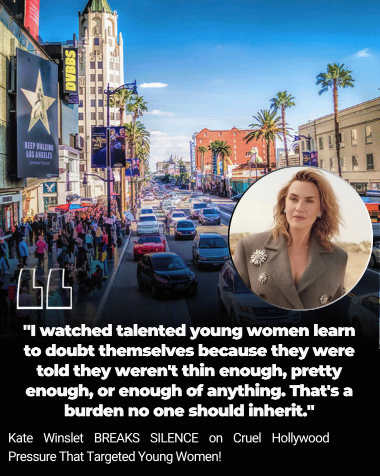 Kate Winslet BREAKS SILENCE on Cruel Hollywood Pressure That Targeted Young Women!