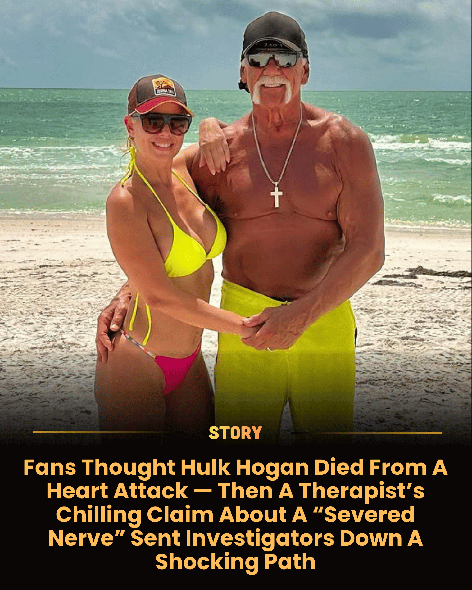 Fans Thought Hulk Hogan Died From A Heart Attack — Then A Therapist’s Chilling Claim About A “Severed Nerve” Sent Investigators Down A Shocking Path