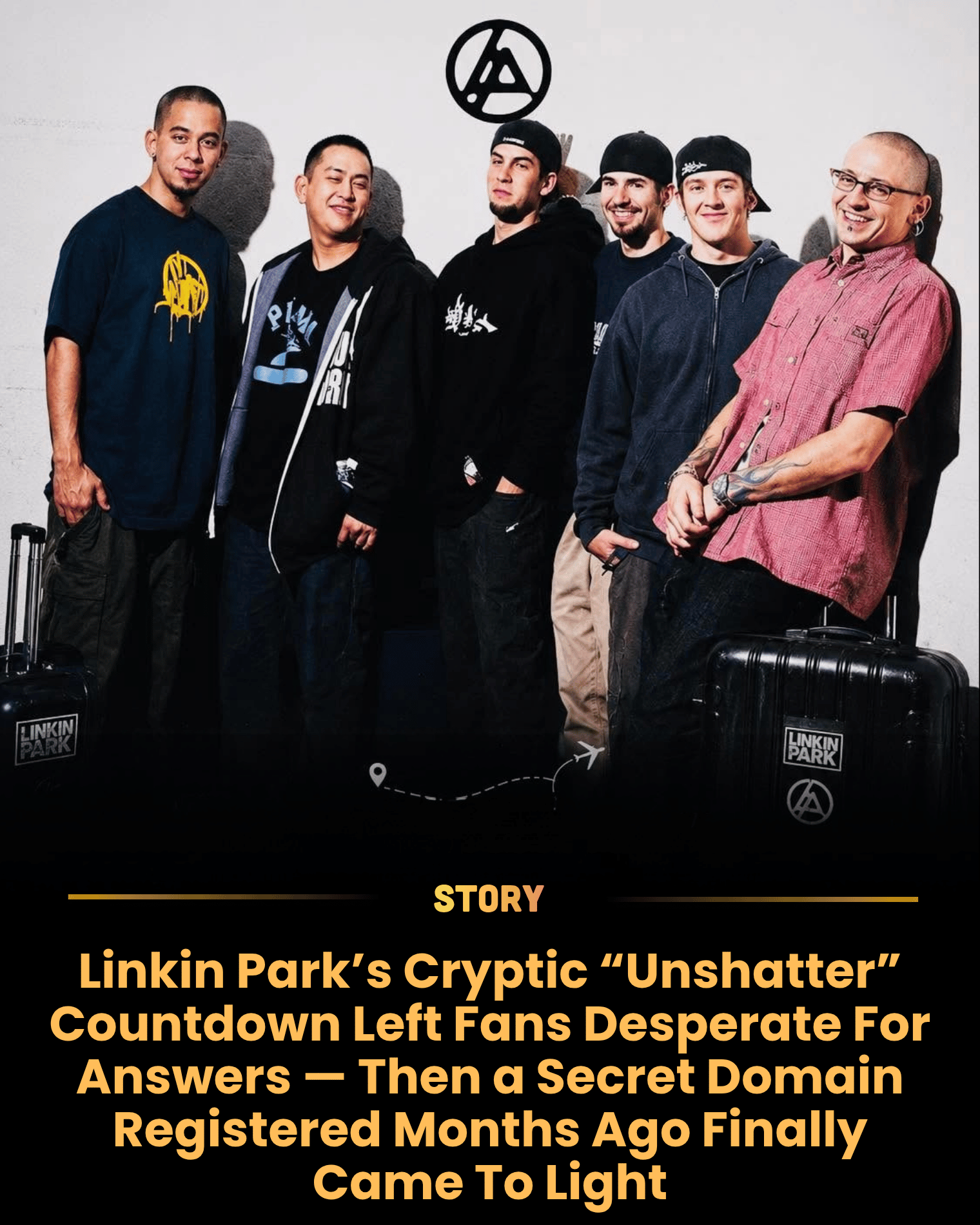 Linkin Park’s Cryptic “Unshatter” Countdown Left Fans Desperate For Answers — Then a Secret Domain Registered Months Ago Finally Came To Light