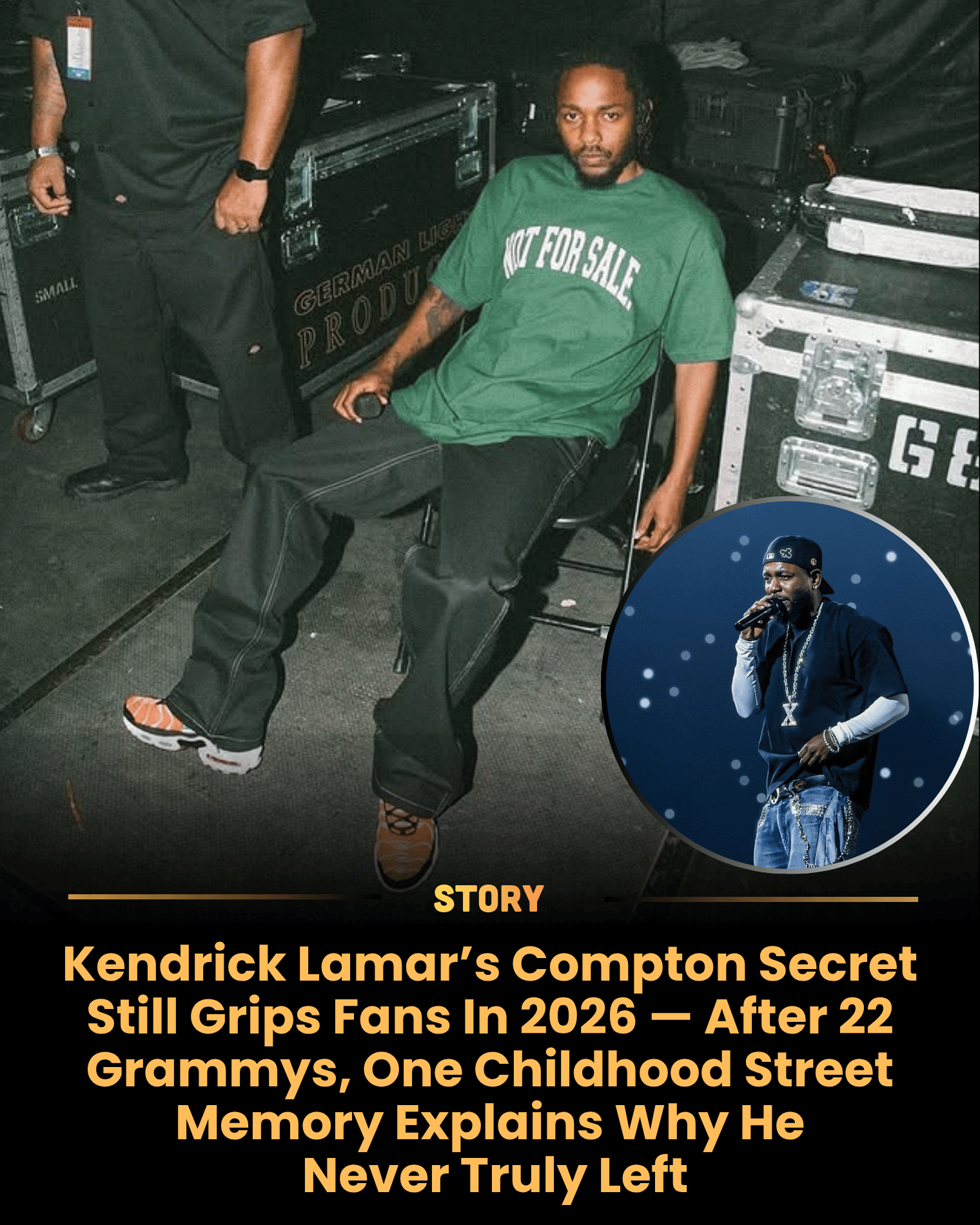 Kendrick Lamar’s Compton Secret Still Grips Fans In 2026 — After 22 Grammys, One Childhood Street Memory Explains Why He Never Truly Left