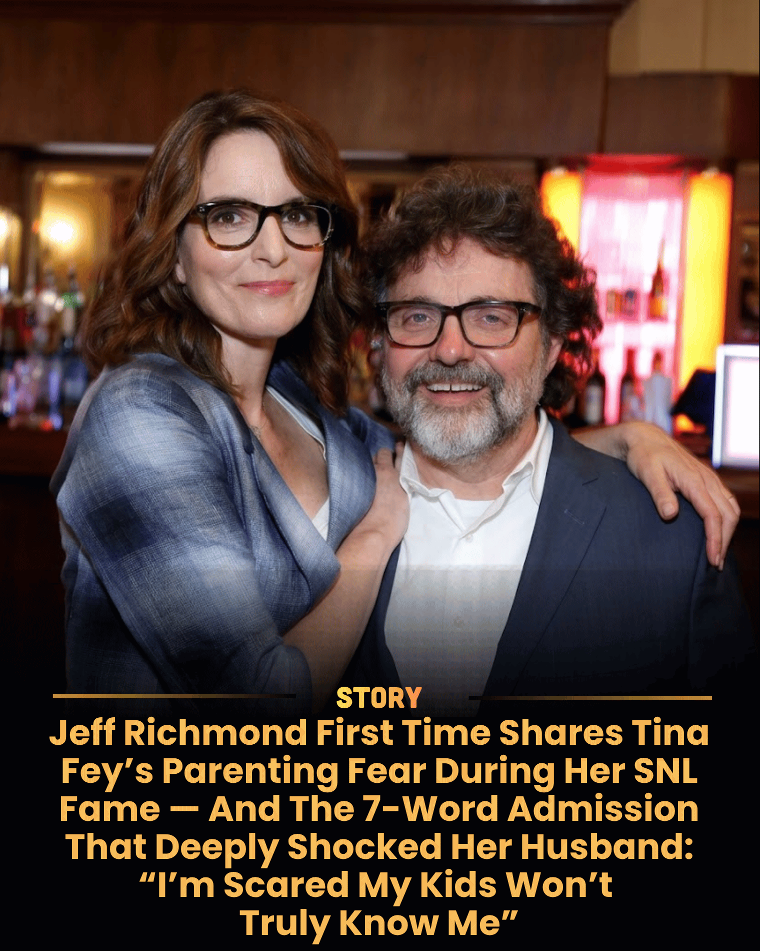 Jeff Richmond First Time Shares Tina Fey’s Parenting Fear During Her SNL Fame — And The 7-Word Admission That Deeply Shocked Her Husband: “I’m Scared My Kids Won’t Truly Know Me”