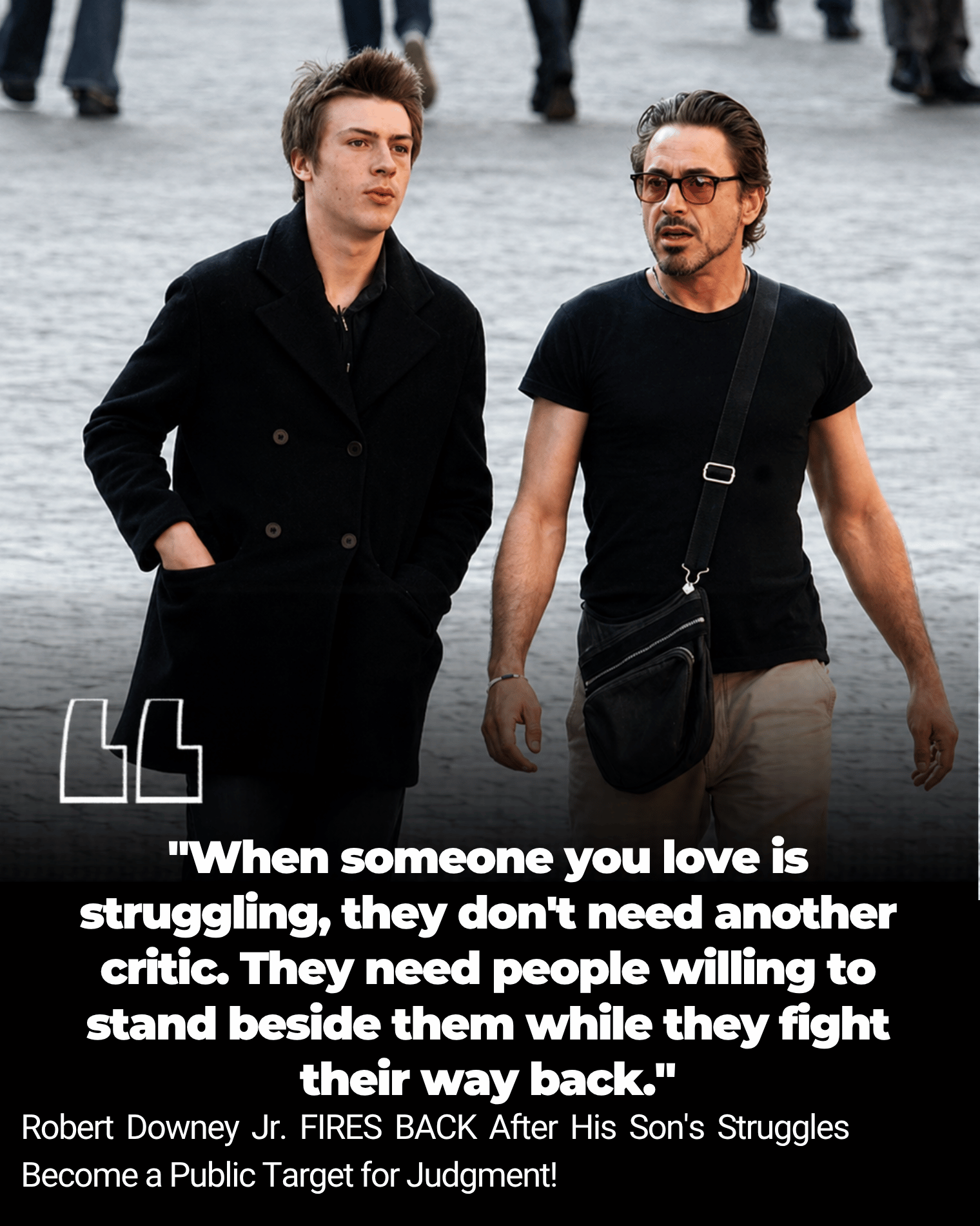 Robert Downey Jr. FIRES BACK After His Son’s Struggles Become a Public Target for Judgment!